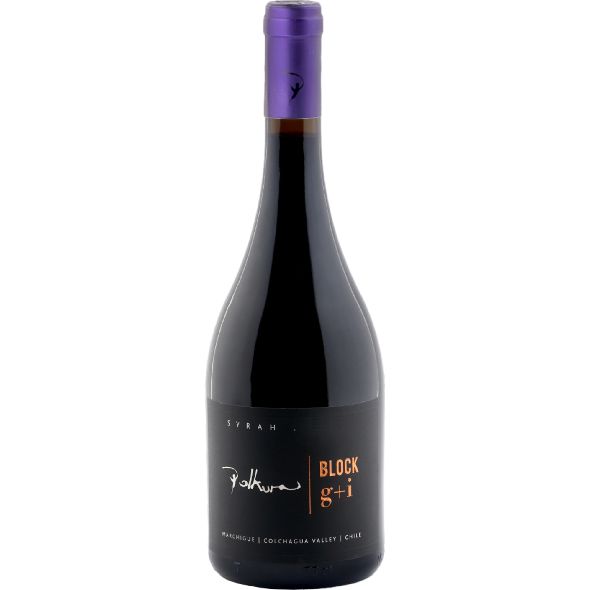 Polkura Syrah Block G + I, Valle de Colchagua, Valle de Colchagua, 2021, Rotwein