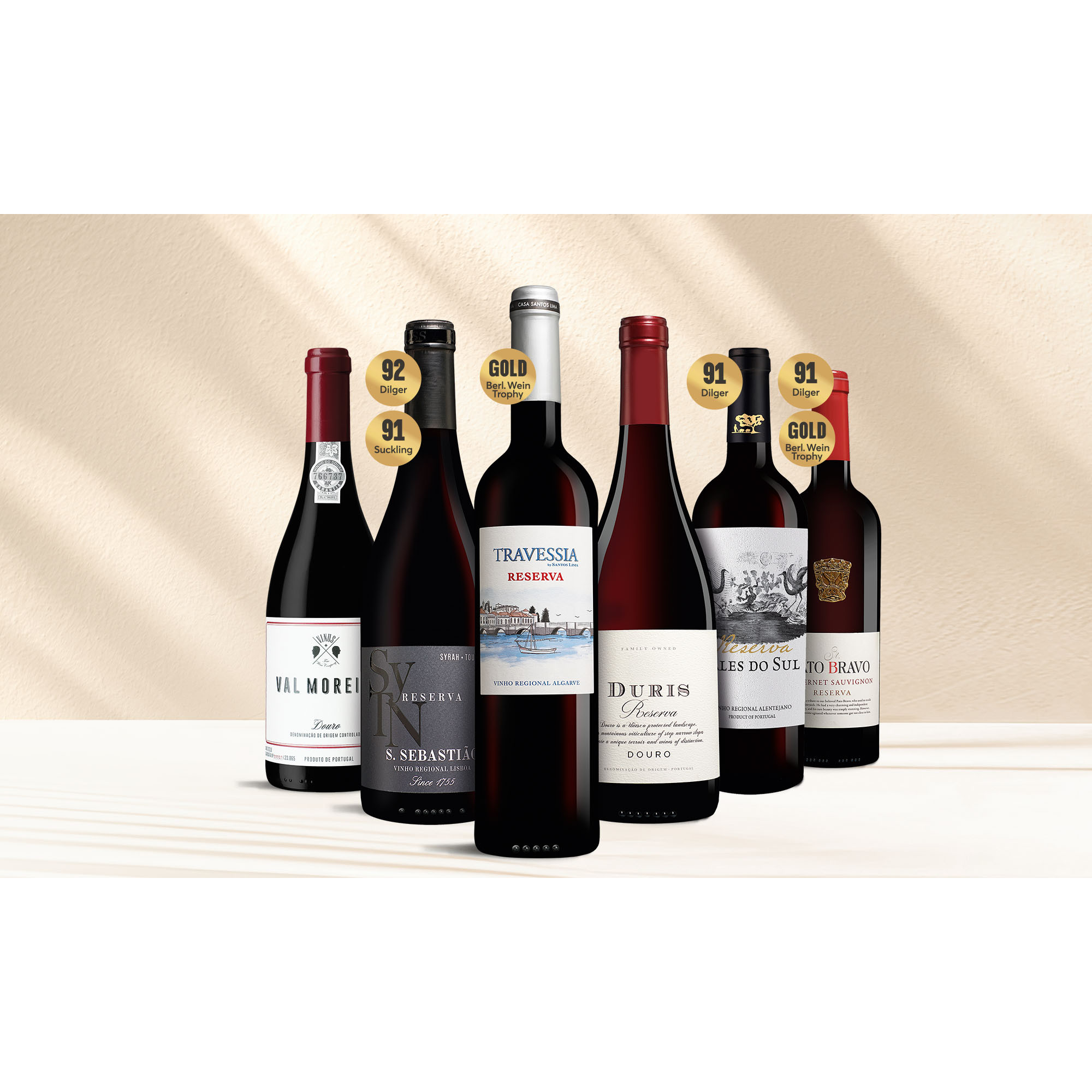 Portugal-Entdecker-Paket 4.5L Weinpaket aus Spanien