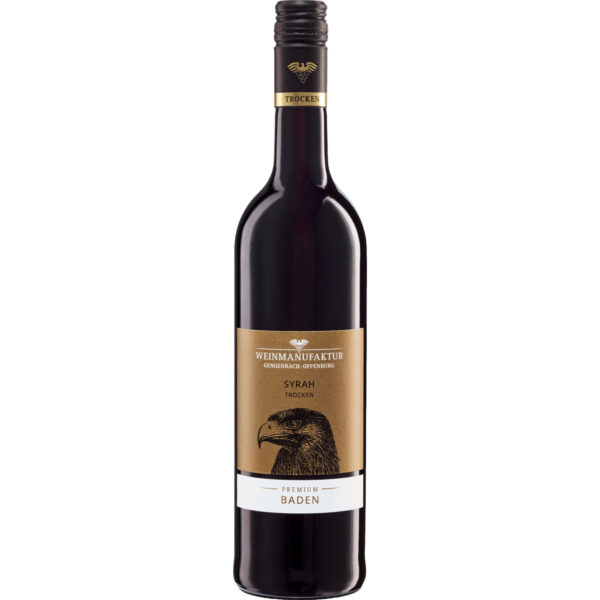 Premium Syrah, Trocken, Baden, Baden, 2023, Rotwein