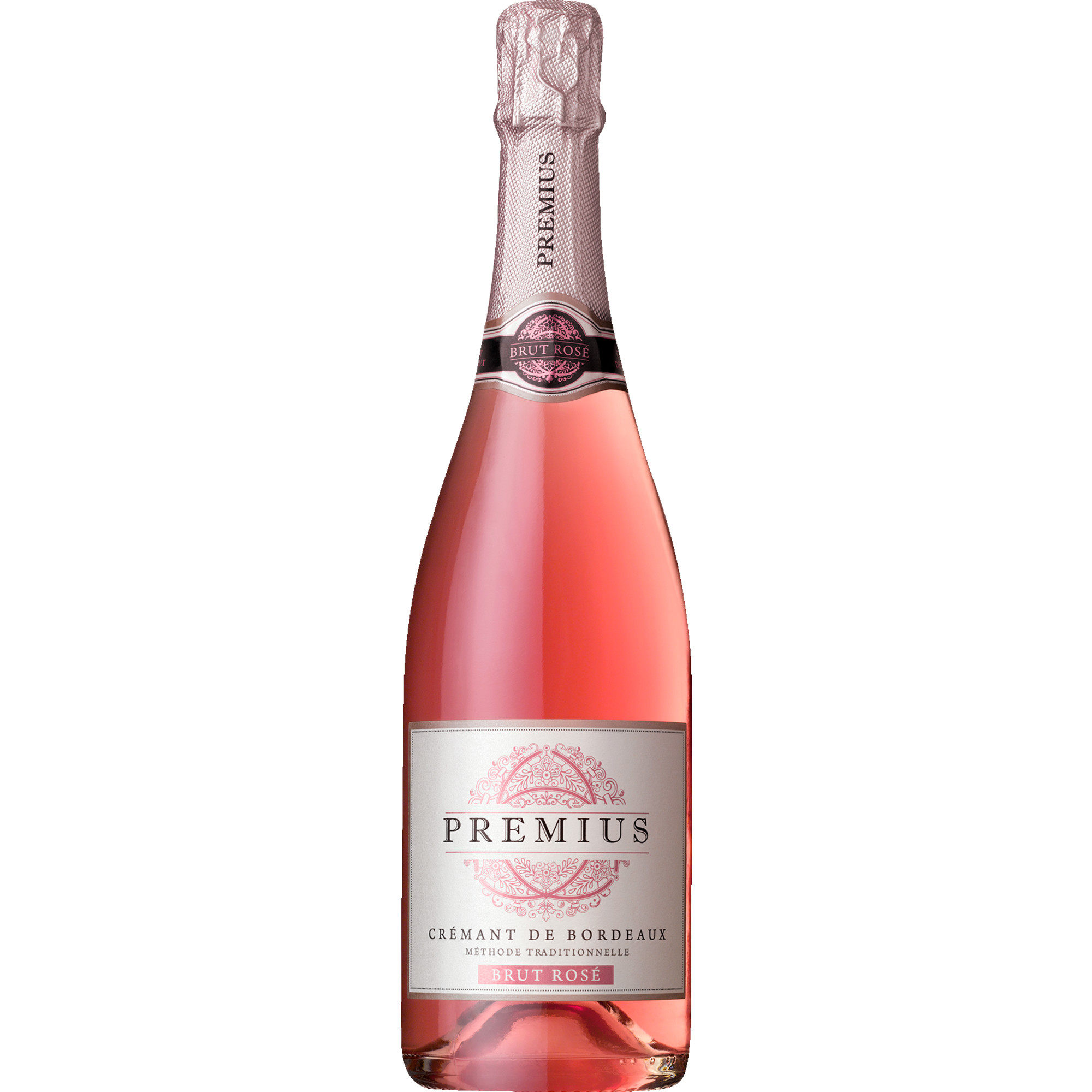 Premius rosé, Brut, Crémant de Bordeaux AOP, Bordeaux, Schaumwein