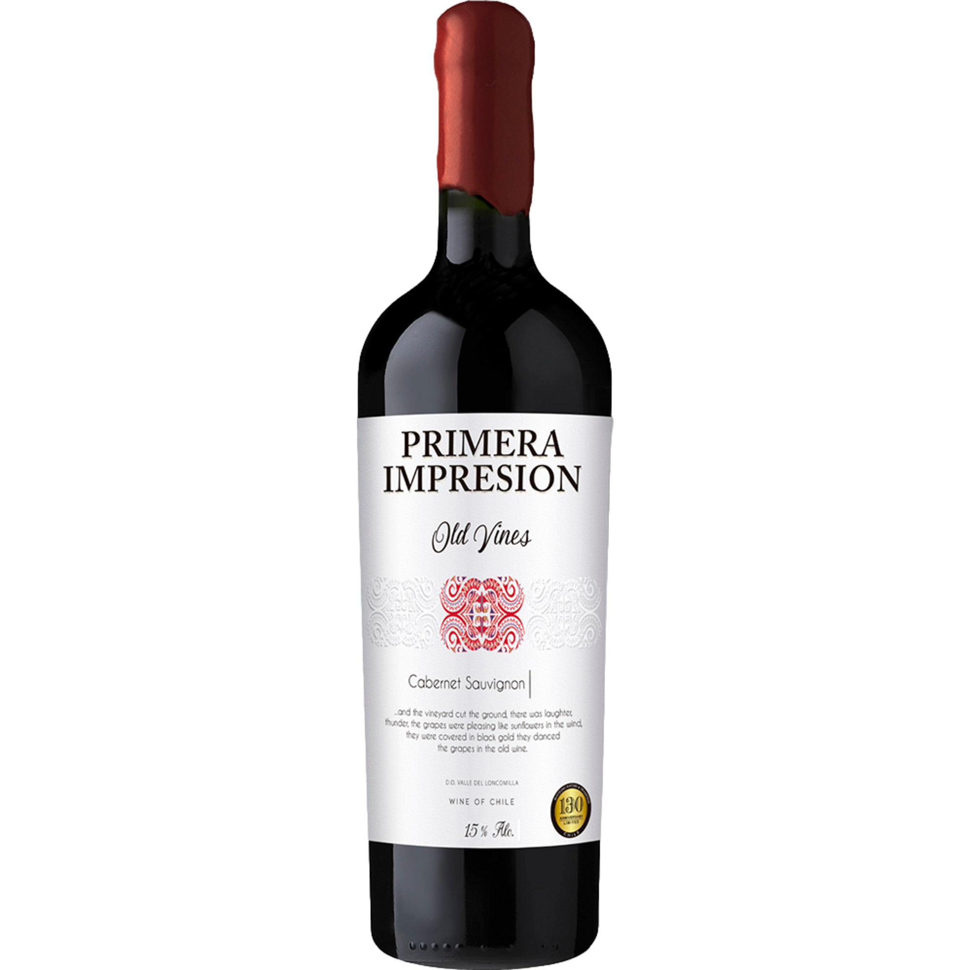 Primera Impresion, Valle del Itata, Región Vitícola del Sur, 2018, Rotwein
