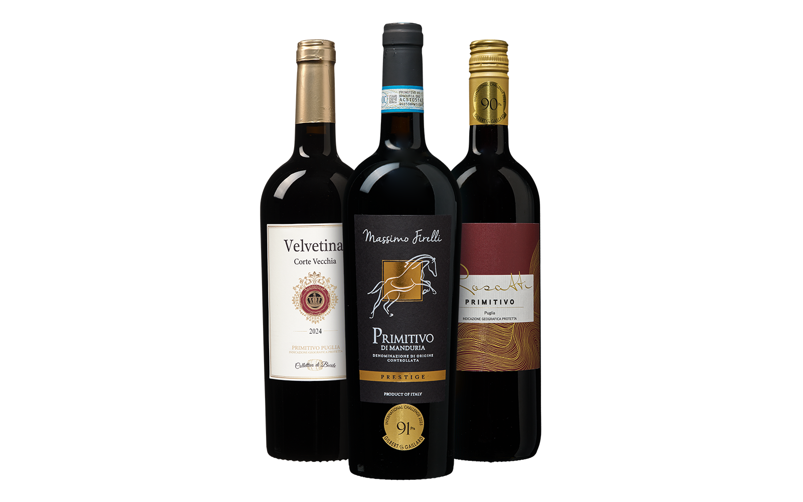 Primitivo Probierpaket - die Weinbörse