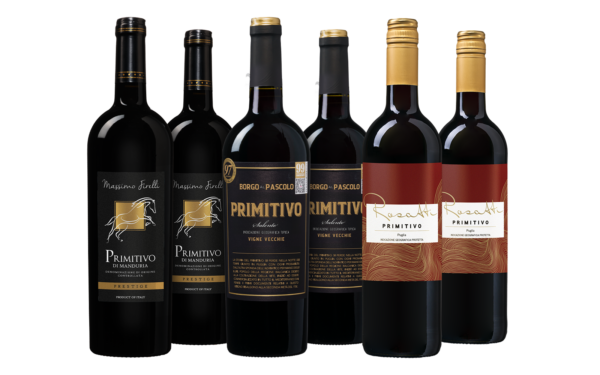 Primitivo Weinpakket - die Weinbörse