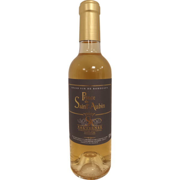 Prince de Saint-Aubin, Sauternes AOP, 0,375 L, Bordeaux, 2019, Weißwein