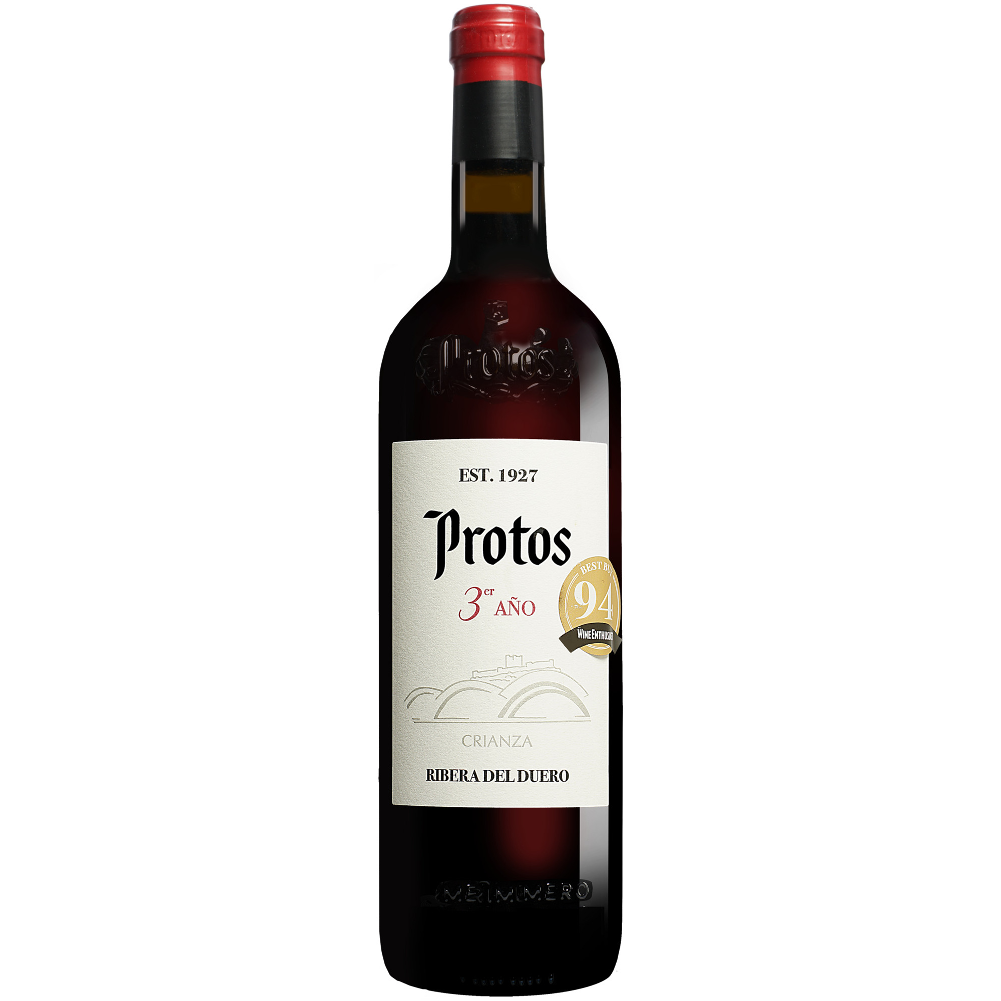 Protos Crianza 2021 0.75L 15% Vol. Rotwein Trocken aus Spanien