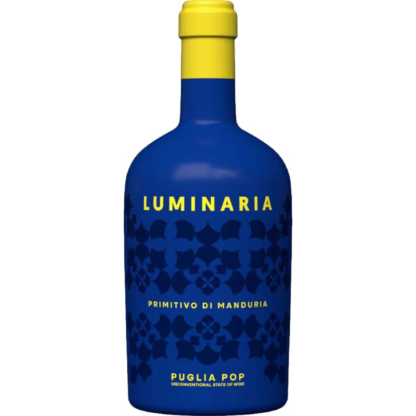 Puglia Pop Luminaria Primitivo di Manduria, Salento IGP, Apulien, 2022, Rotwein