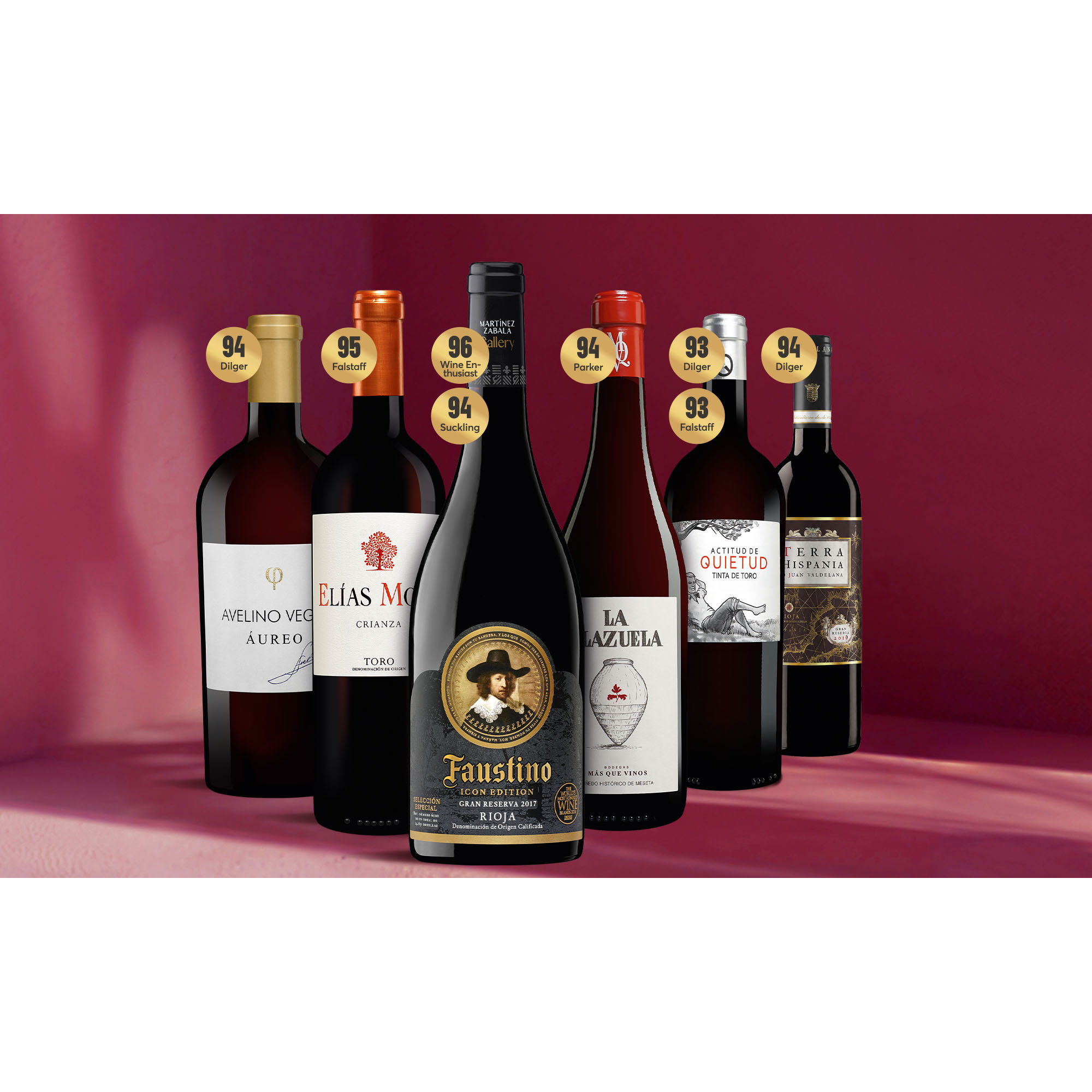 Punkte-Paket 4.5L Weinpaket aus Spanien