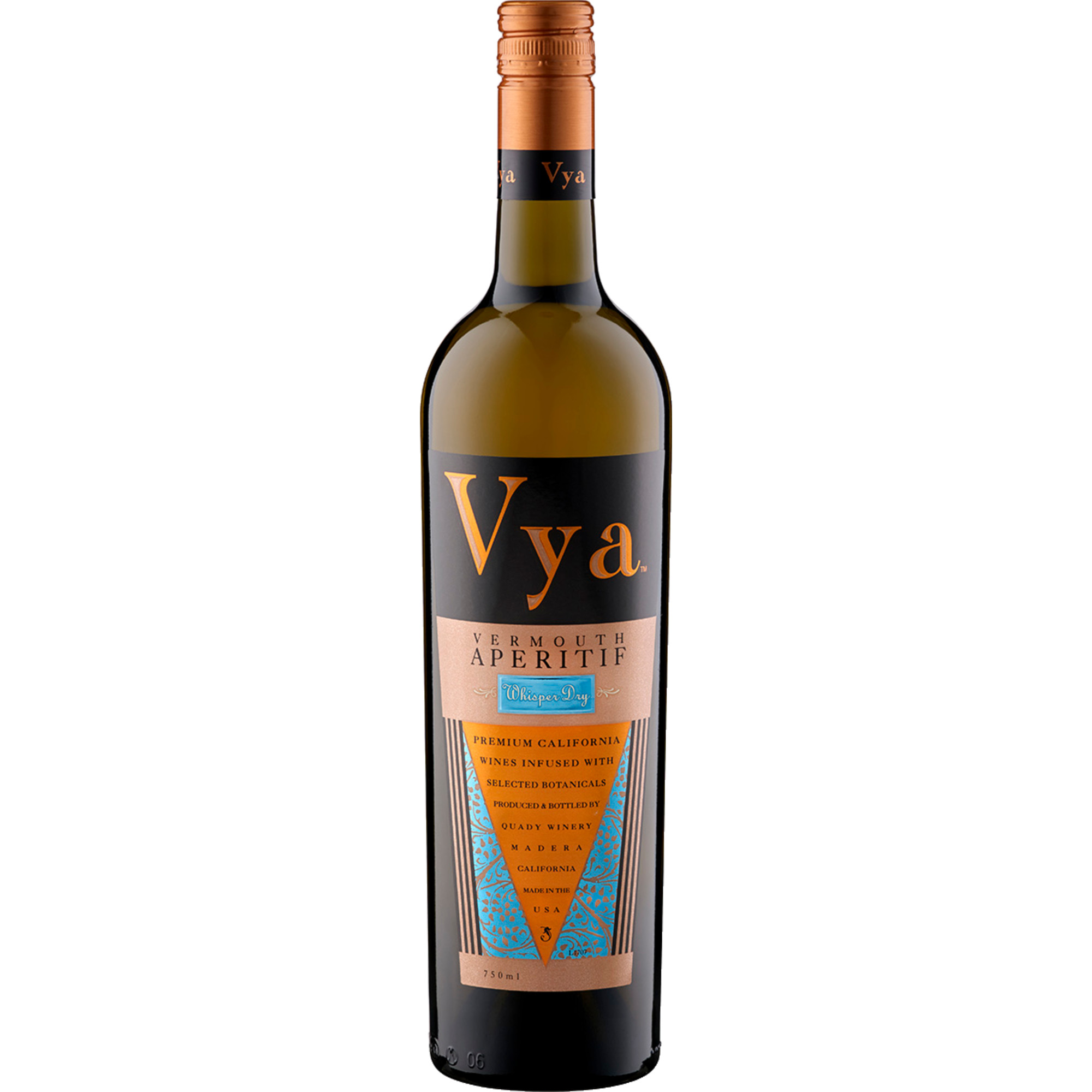 Quady Vya Vermouth Whisper Dry, USA, 0,75 L, 17 % Vol., Kalifornien, Spirituosen