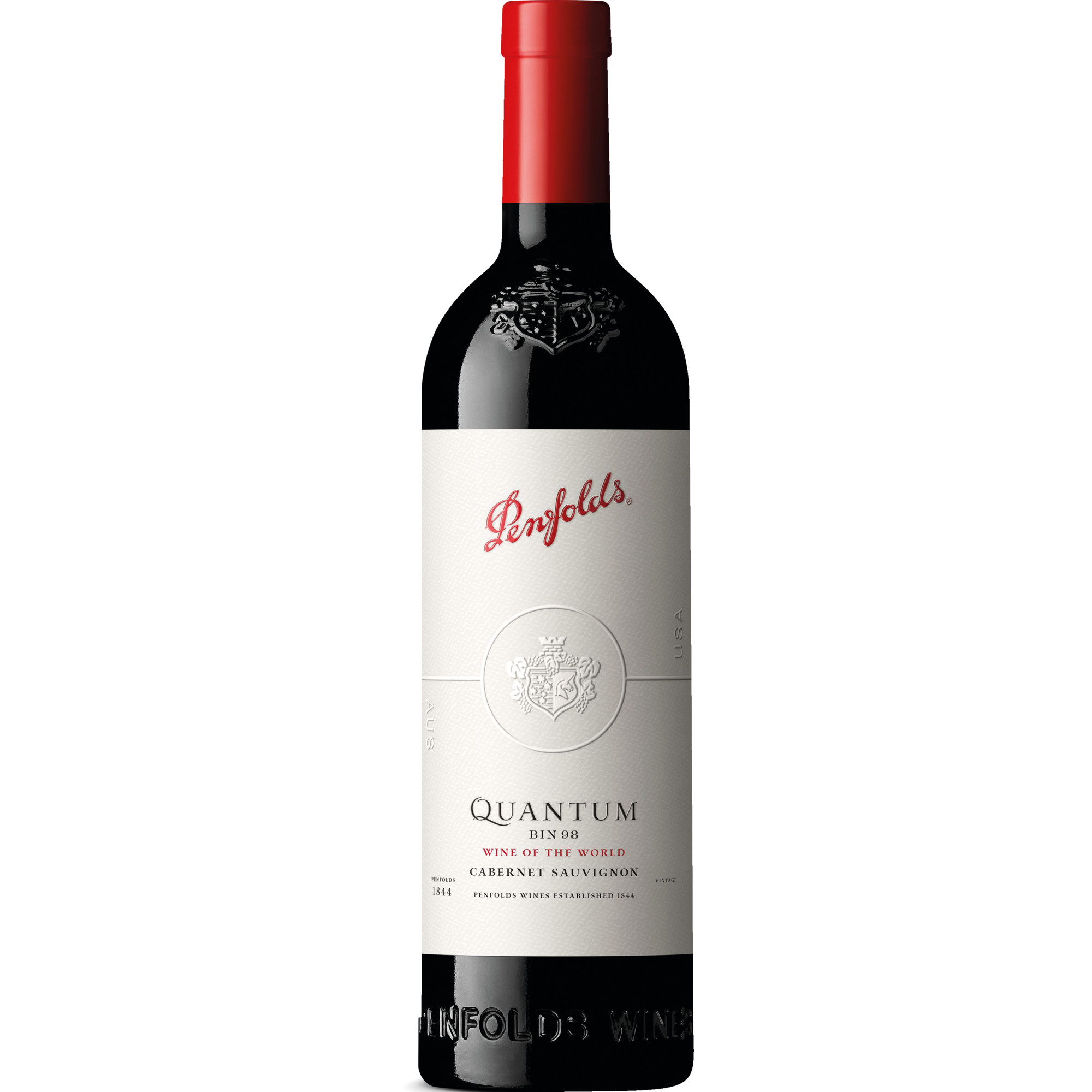 Quantum BIN 98 Cabernet Sauvignon, Wine of the World, Kalifornien, 2018, Rotwein
