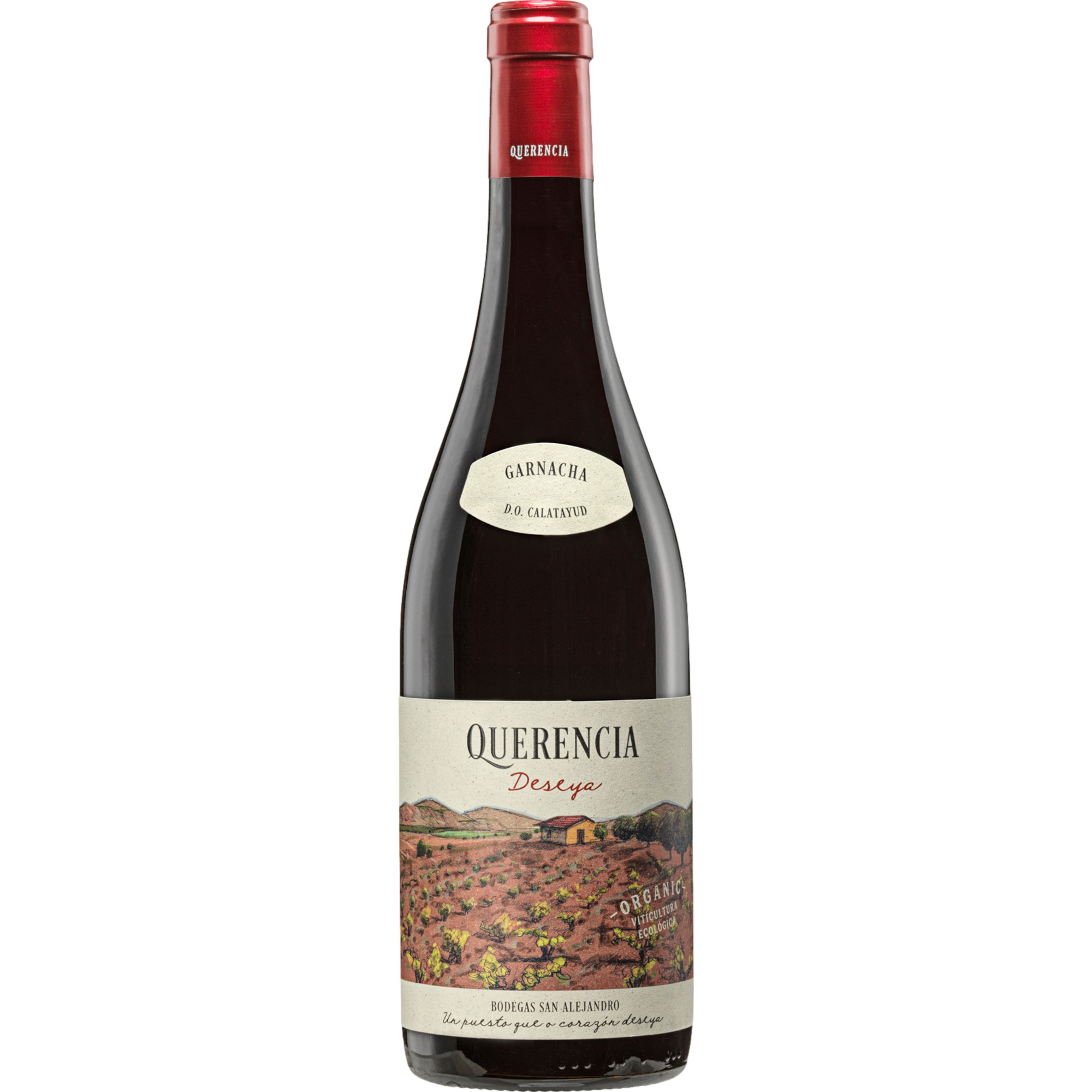 Querencia Deseya Bio, Calatayud DO, Aragonien, 2022, Rotwein