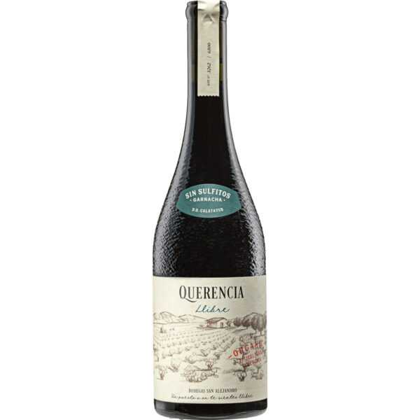 Querencia Llibre Sin Sulfitos Bio, Calatayud DO, Aragonien, 2023, Rotwein
