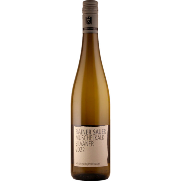 Rainer Sauer Escherndorf Silvaner Muschelkalk Bio, Trocken, Franken, Franken, 2024, Weißwein