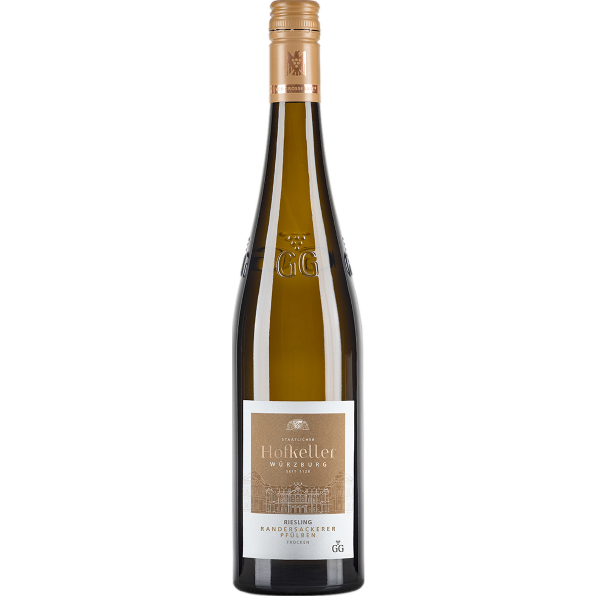 Randersackerer Pfülben Riesling GG, Trocken, Franken, Franken, 2024, Weißwein