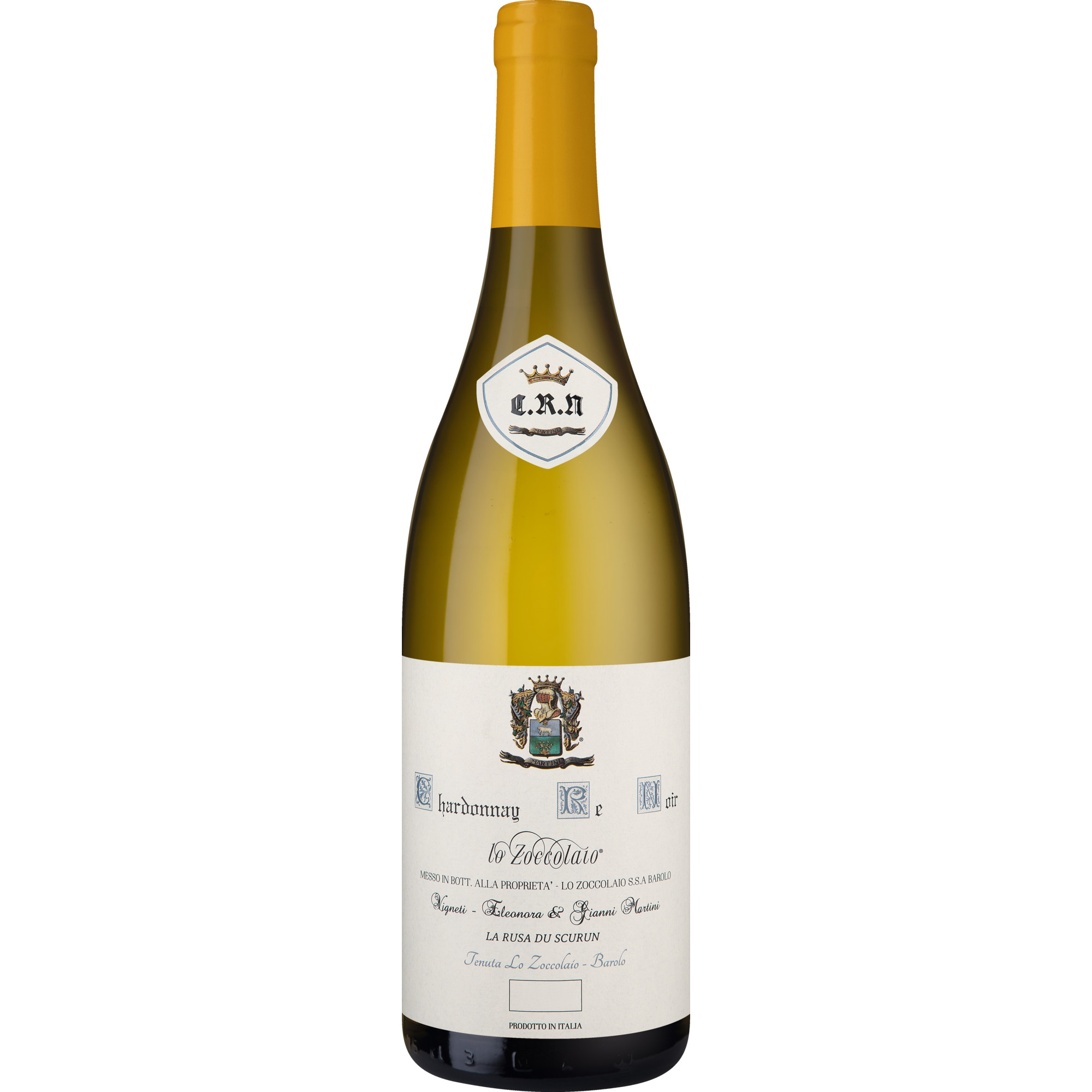 Re Noir Chardonnay, Langhe DOC, Piemont, 2022, Weißwein