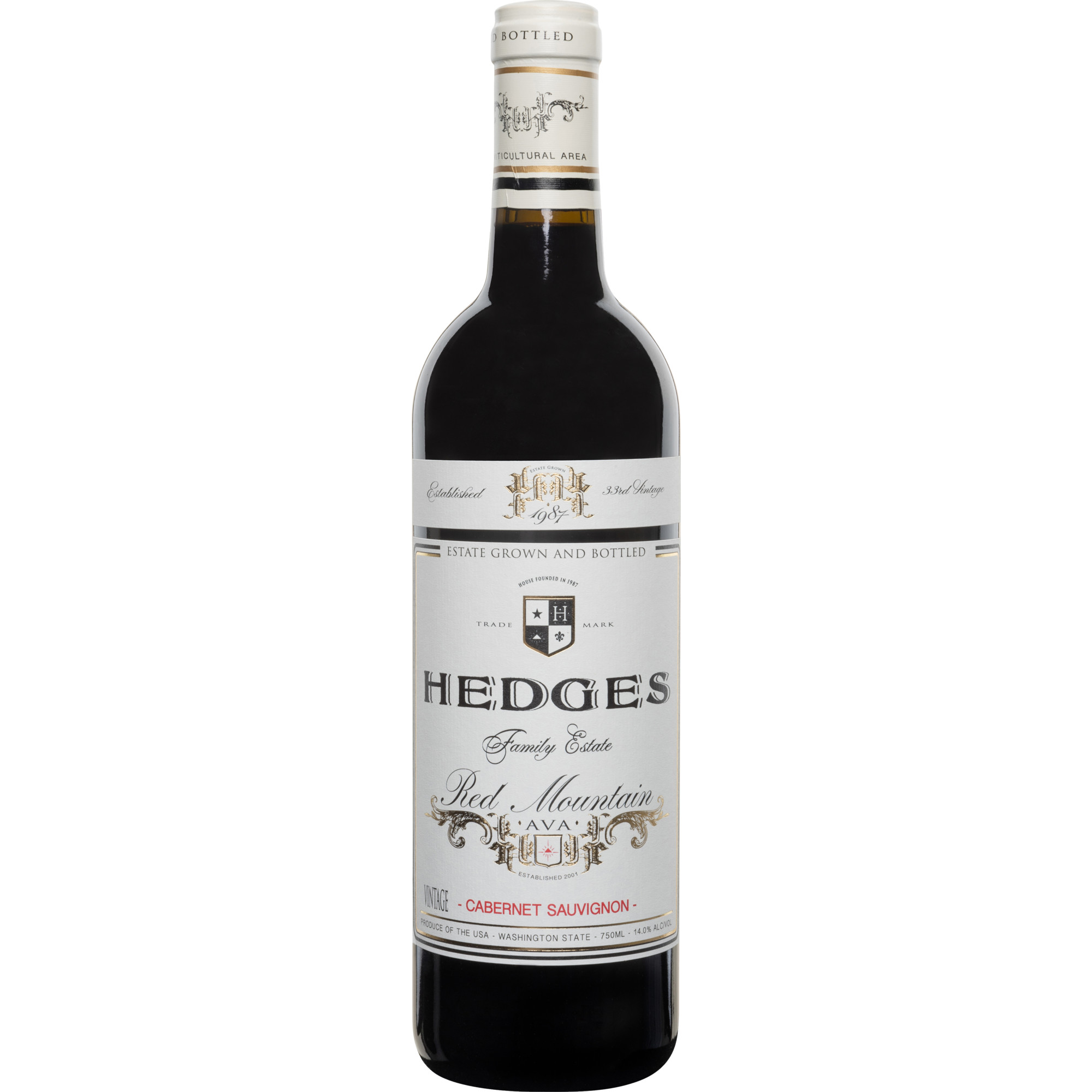 Red Mountain Cabernet Sauvignon, Washington, Washington, 2019, Rotwein