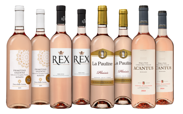 Reiches Rosé-Weinpaket - die Weinbörse