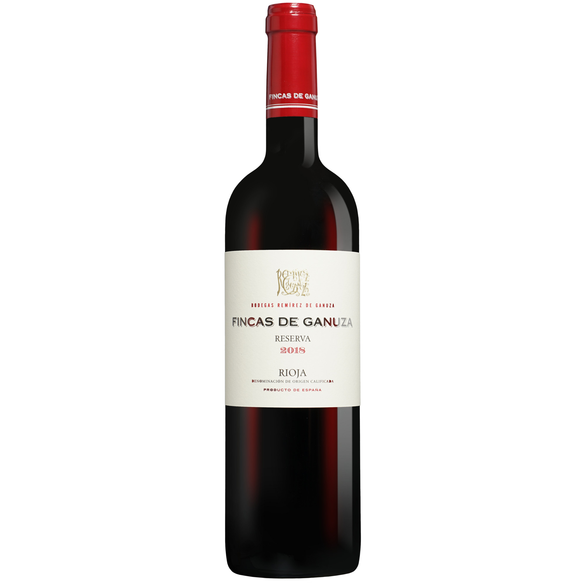 Remirez de Ganuza »Fincas de Ganuza« Reserva 2018 0.75L 14% Vol. Rotwein Trocken aus Spanien