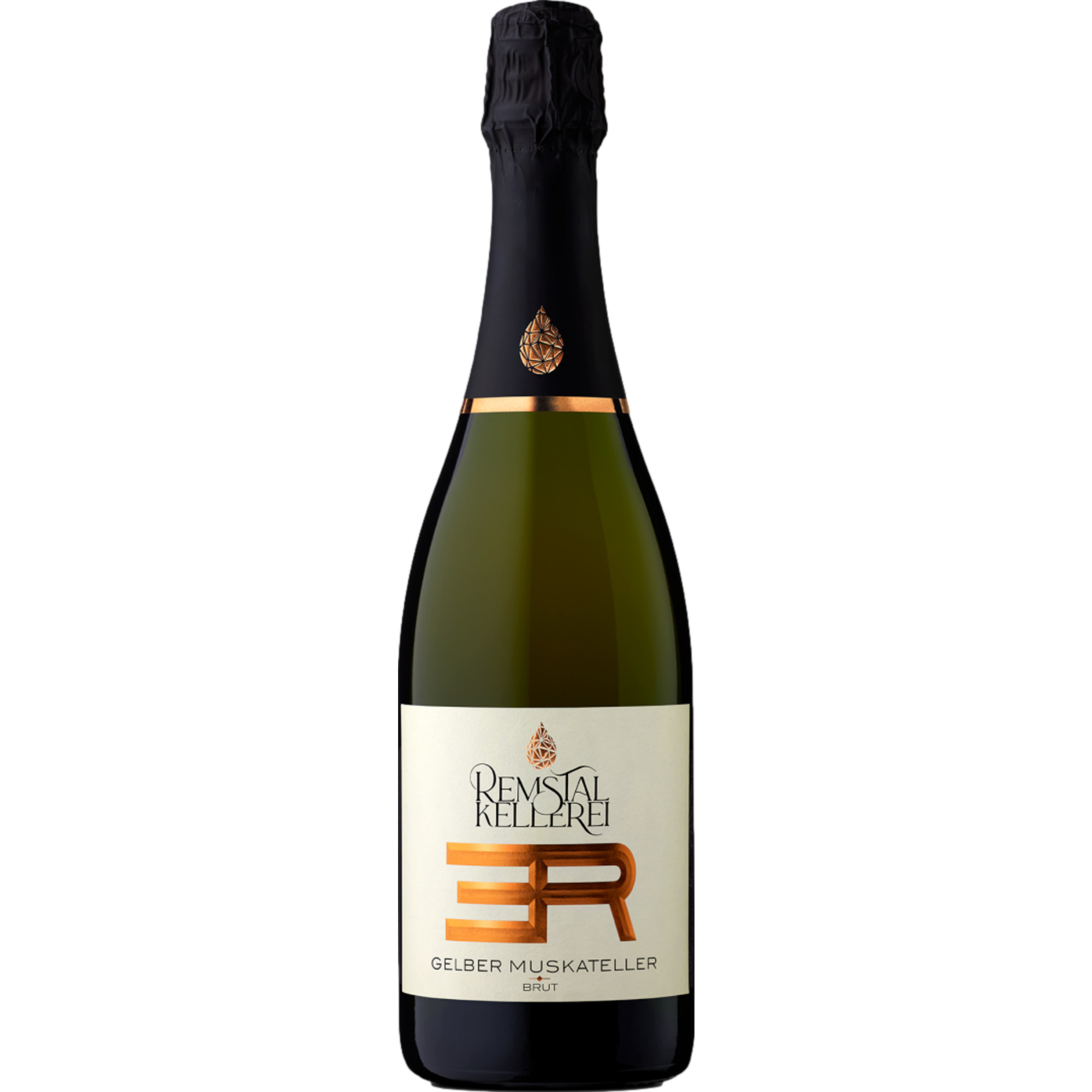 Remstalkellerei Gelber Muskateller Sekt Edition R, Brut, Württemberg, Württemberg, 2024, Schaumwein
