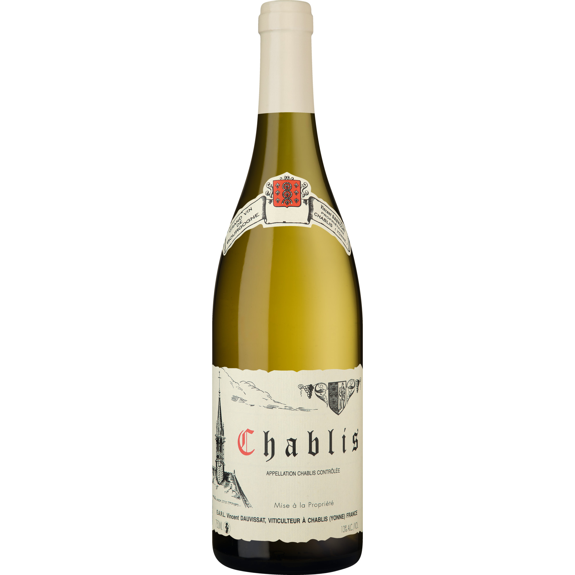 RenÈ et Vincent Dauvissat Chablis, Chablis AOP, Burgund, 2018, Weißwein