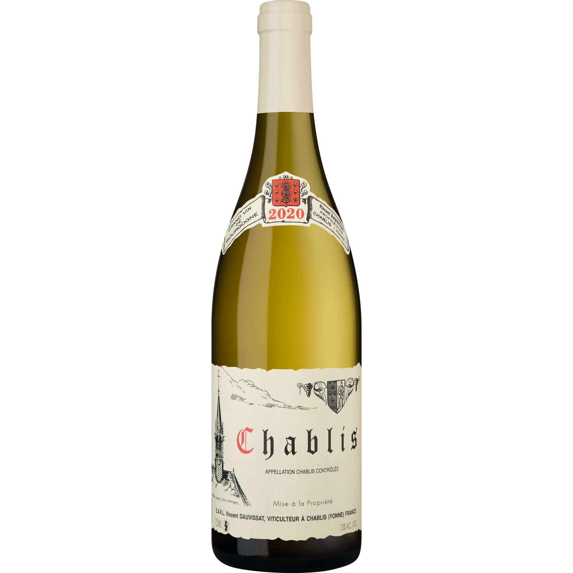 RenÈ et Vincent Dauvissat Chablis, Chablis AOP, Burgund, 2020, Weißwein