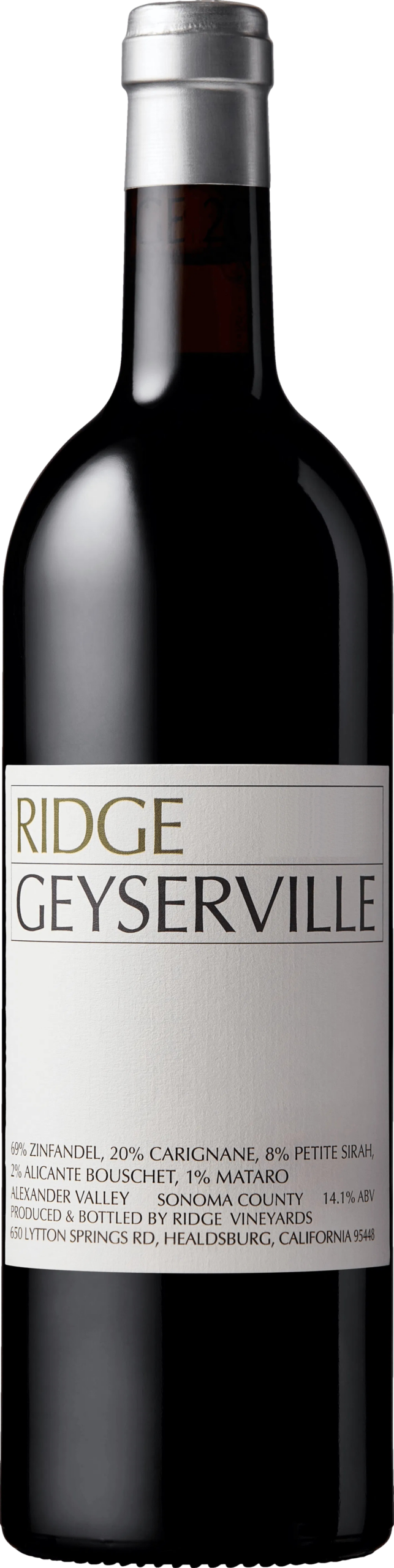Ridge Geyserville 2021