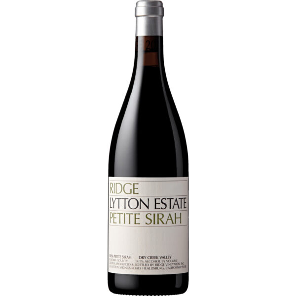 Ridge Lytton Estate Petite Syrah, California, Kalifornien, 2022, Rotwein