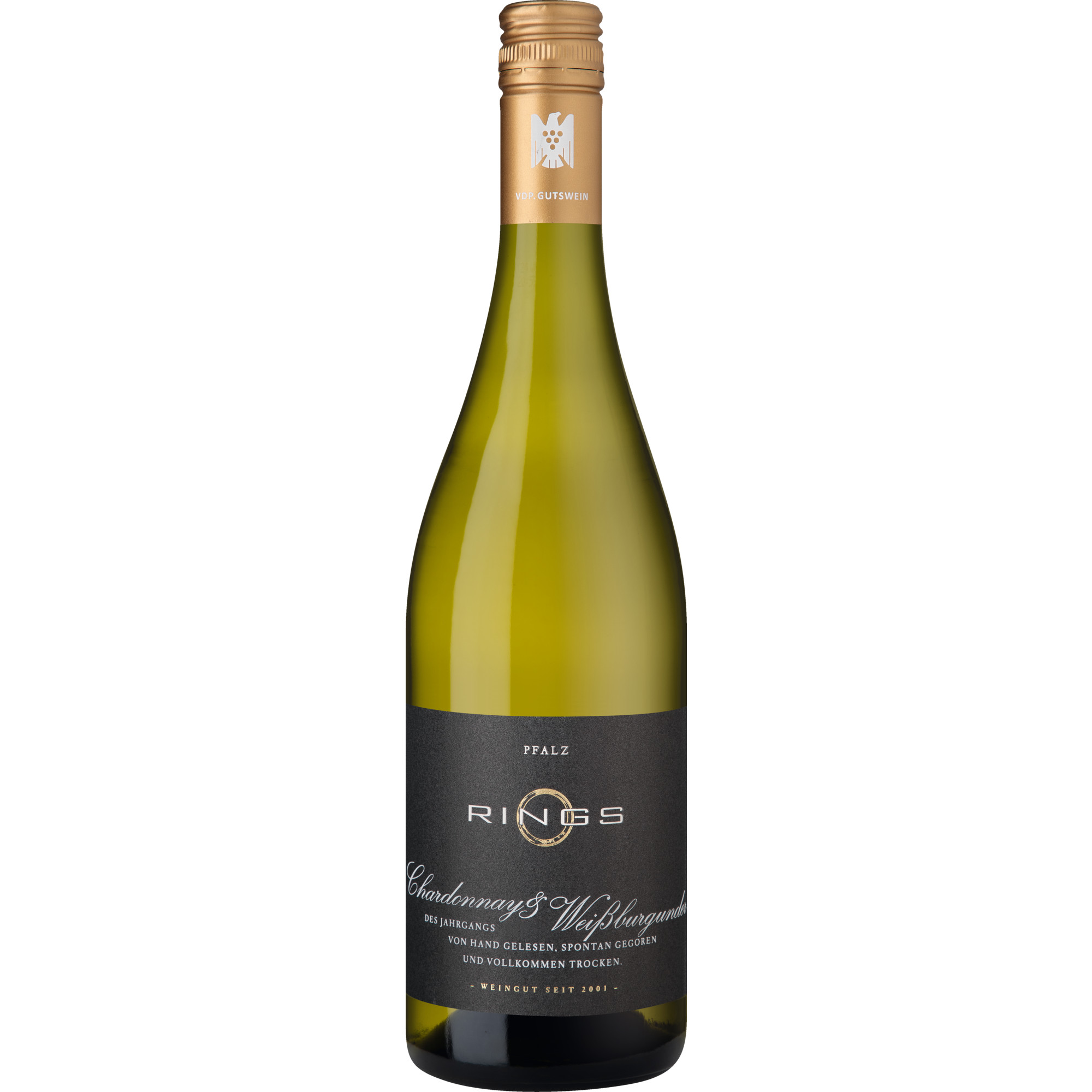 Rings Chardonnay-Weissburgunder, Trocken, Pfalz, Pfalz, 2025, Weißwein