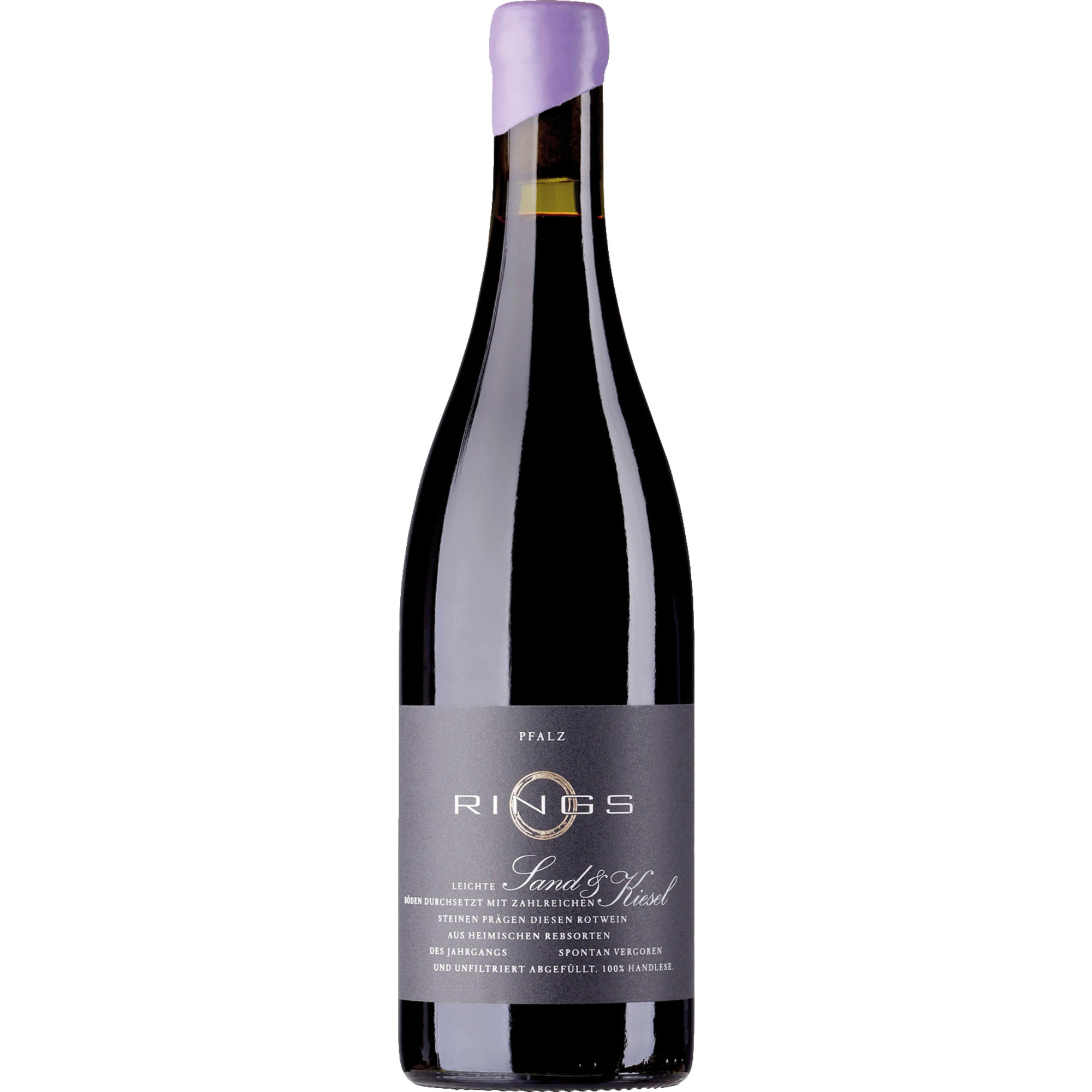 Rings Sand & Kiesel, Trocken, Pfalz, Pfalz, 2023, Rotwein