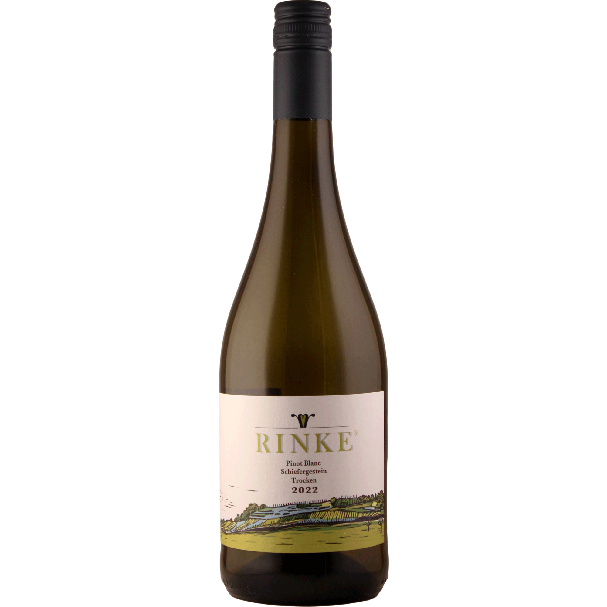 Rinke Pinot Blanc Schiefergestein Bio, Trocken, Mosel, Mosel, 2022, Weißwein