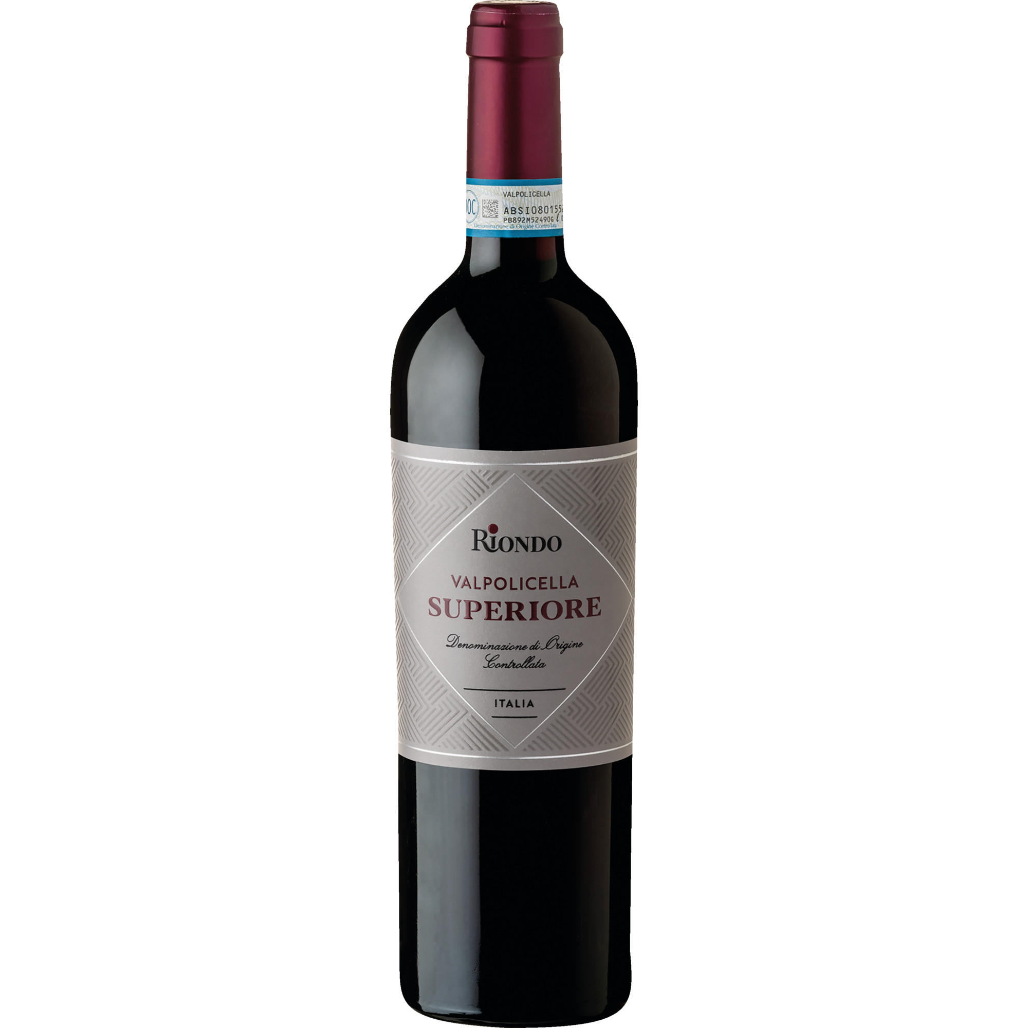 Riondo Valpolicella Superiore, Valpolicella DOC, Venetien, 2019, Rotwein