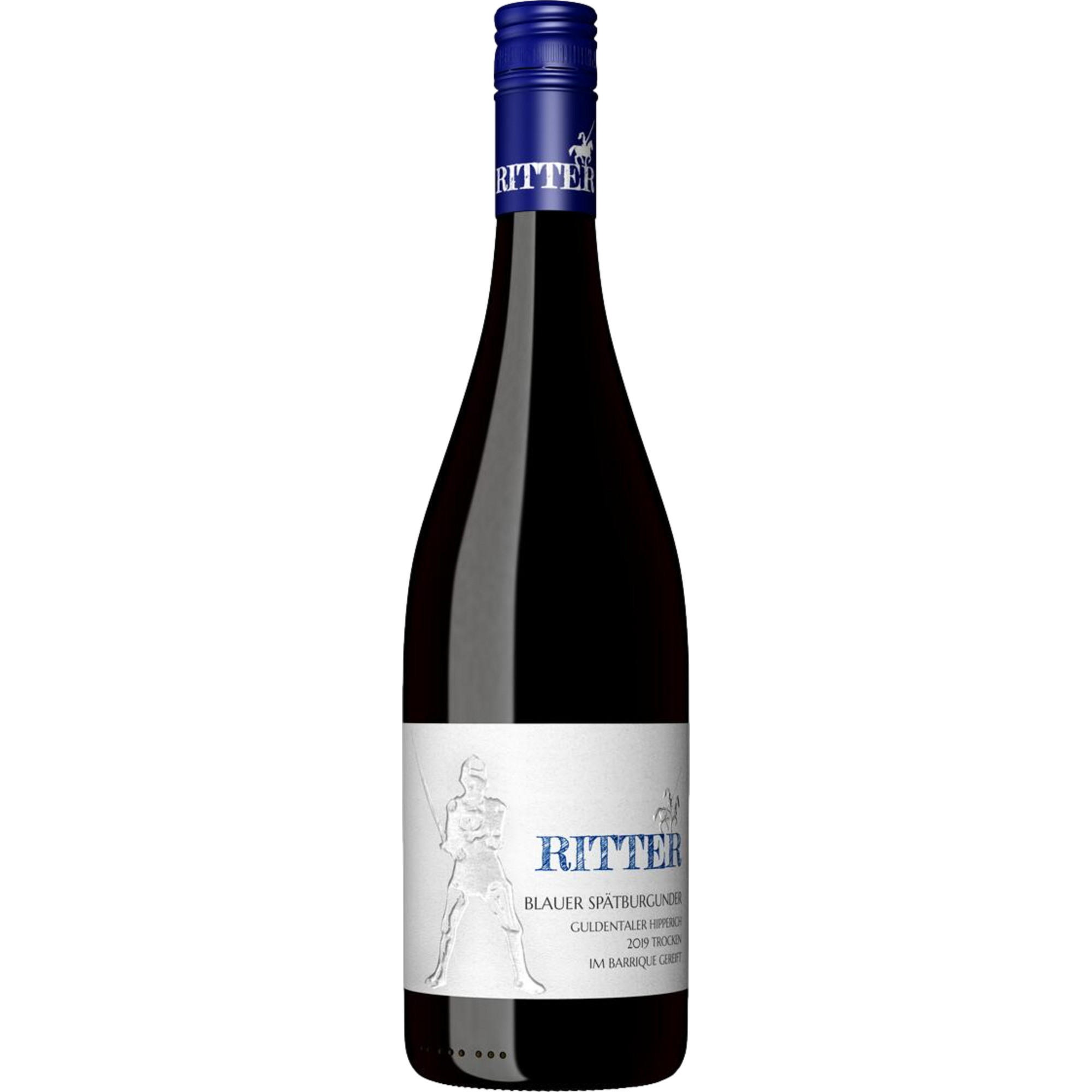 Ritter Blauer Frühburgunder QbA, Feinherb, Nahe, Nahe, 2025, Rotwein
