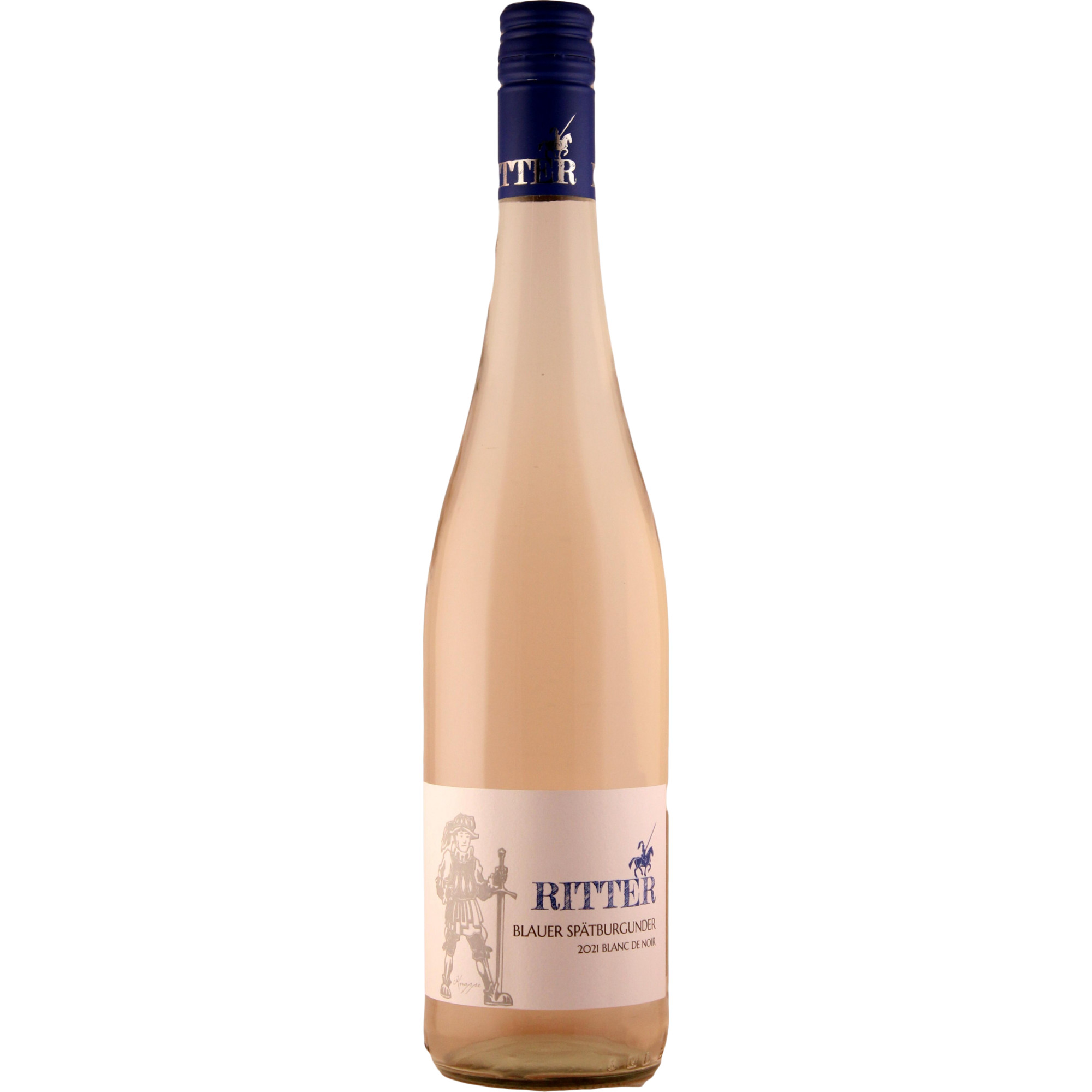 Ritter Blauer Spätburgunder Blanc de Noirs, Trocken, Nahe, Nahe, 2024, Roséwein