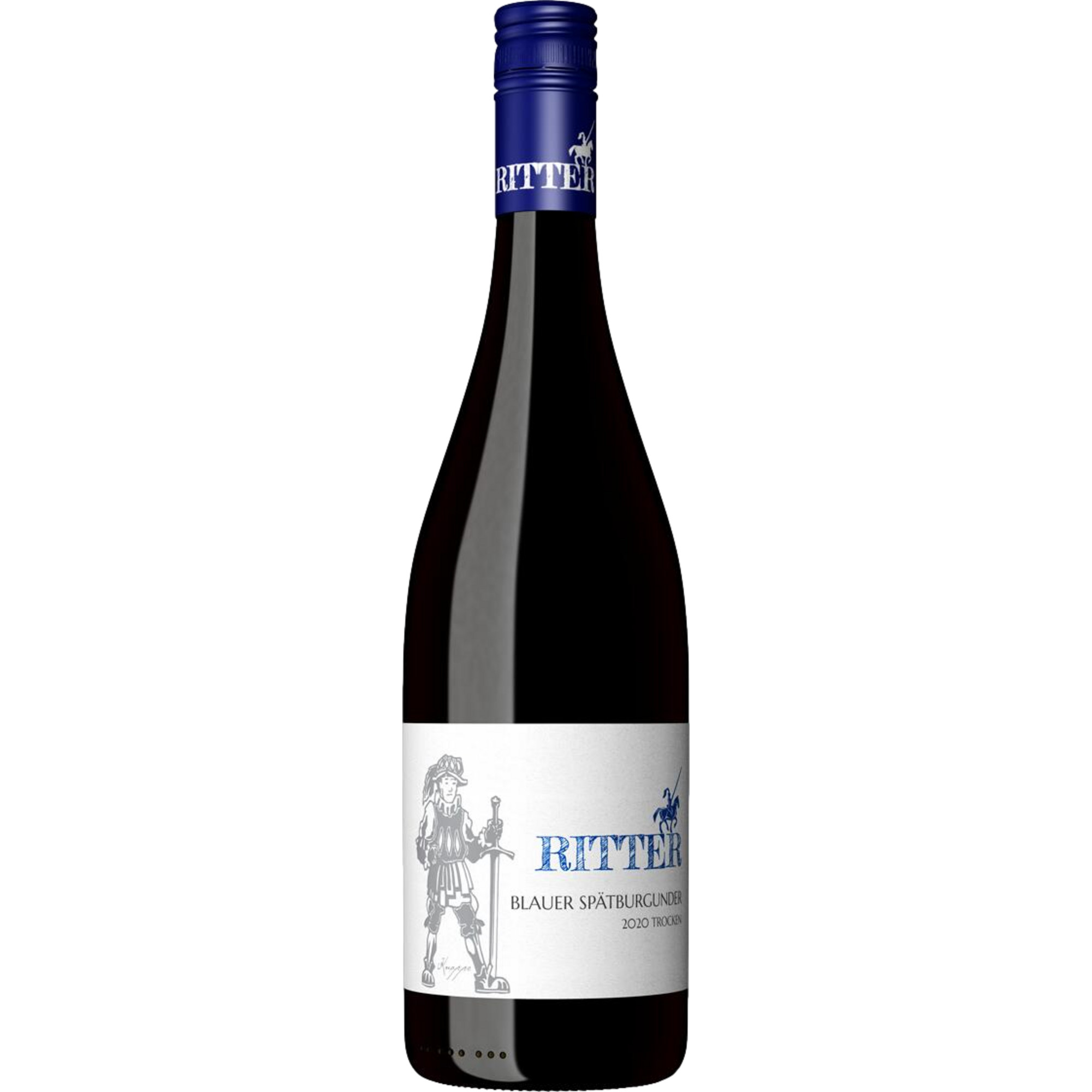 Ritter Blauer Spätburgunder QbA, Trocken, Nahe, Nahe, 2024, Rotwein