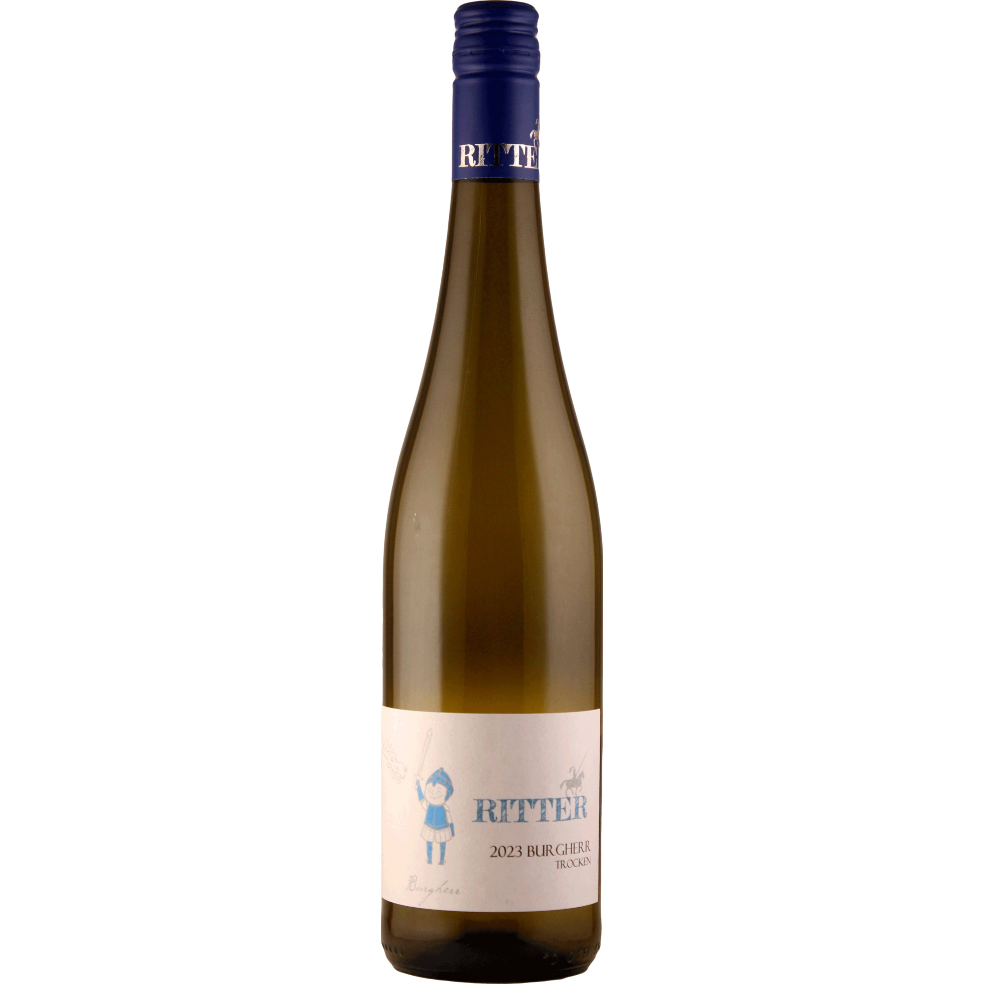 Ritter Burgherr Cuvée, Trocken, Nahe, Nahe, 2024, Weißwein