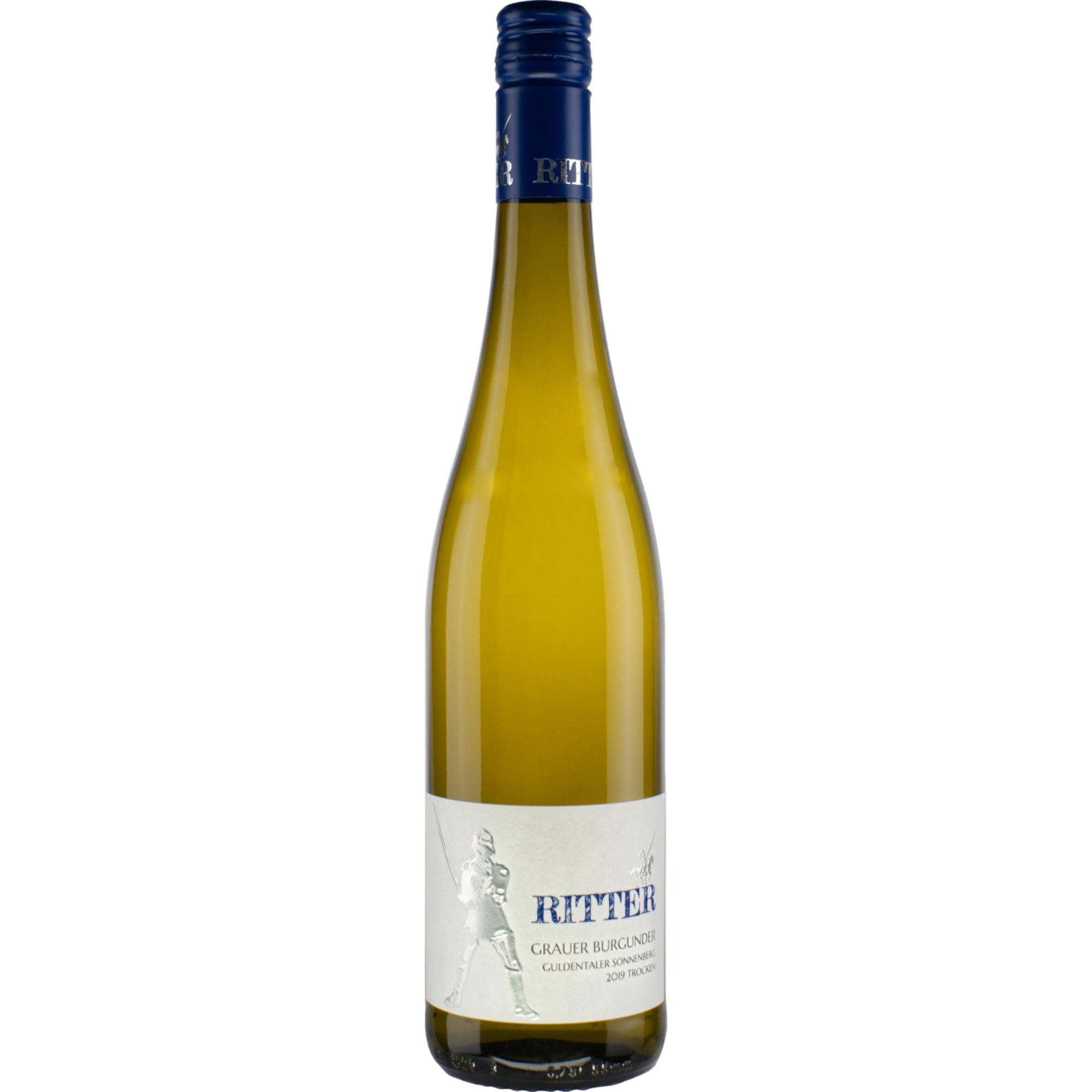 Ritter Grauer Burgunder, Trocken, Nahe, Nahe, 2025, Weißwein