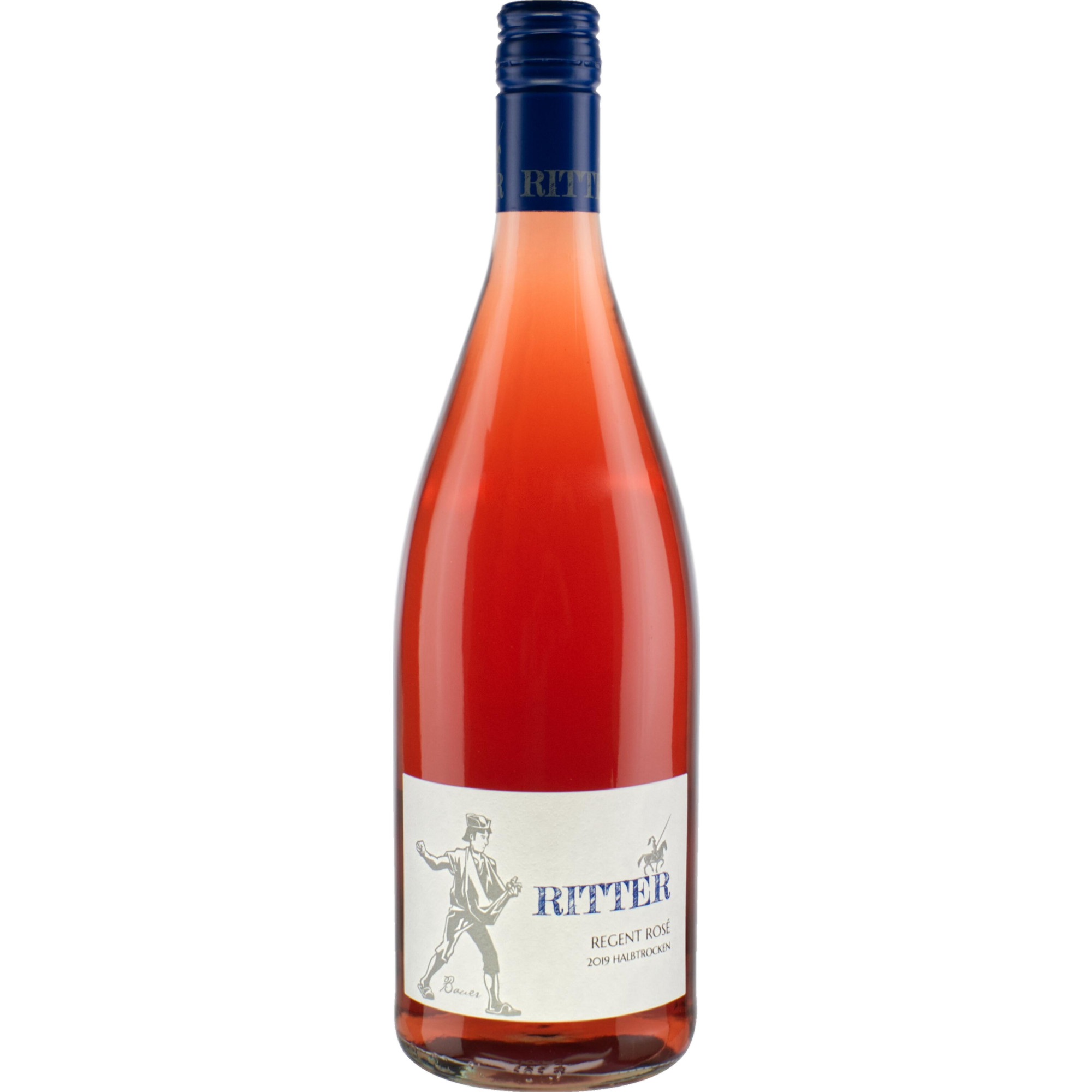 Ritter Regent Rosé, Trocken, Nahe, 1,0 Liter, Nahe, 2025, Roséwein