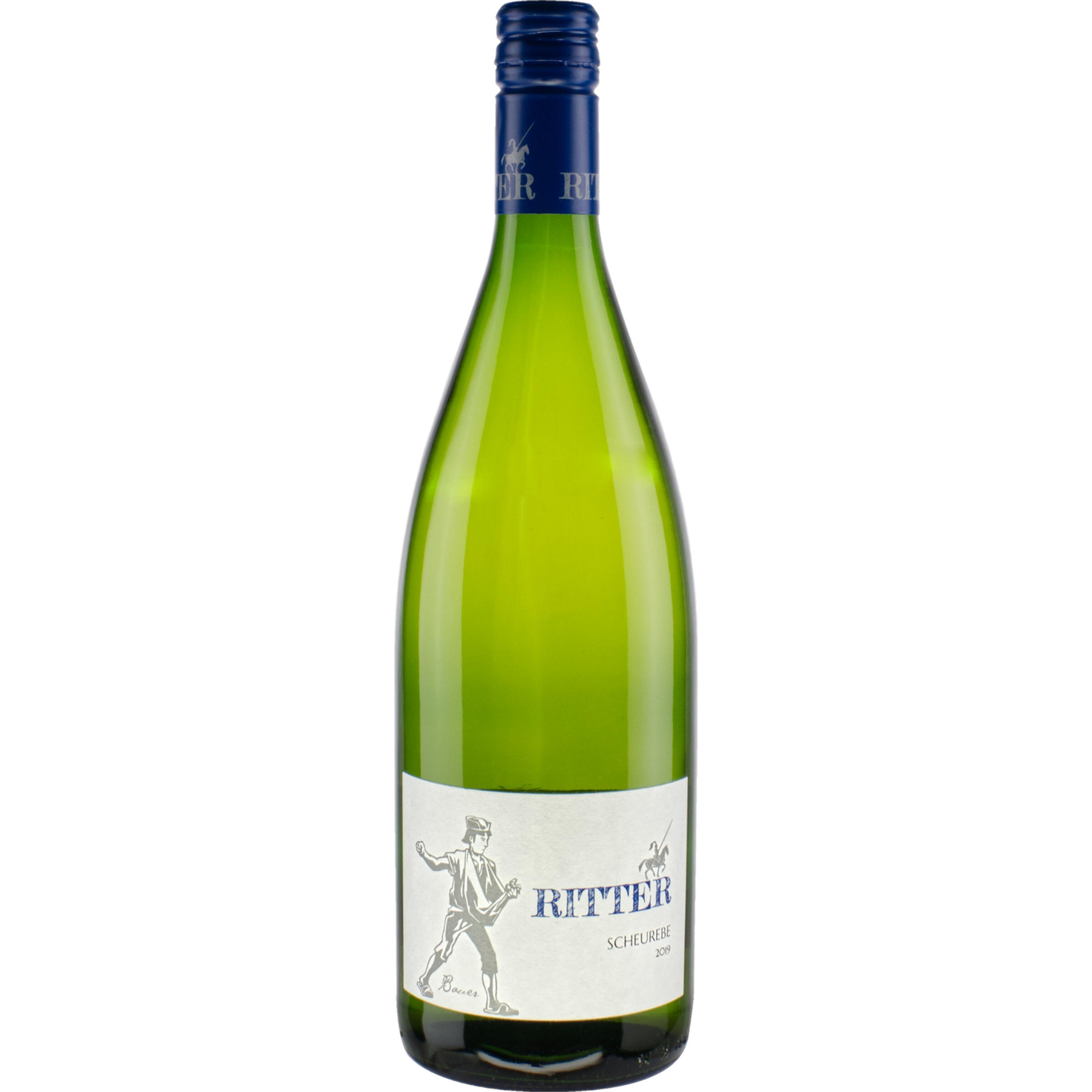 Ritter Scheurebe, Süß, Nahe, 1,0 Liter, Nahe, 2024, Weißwein