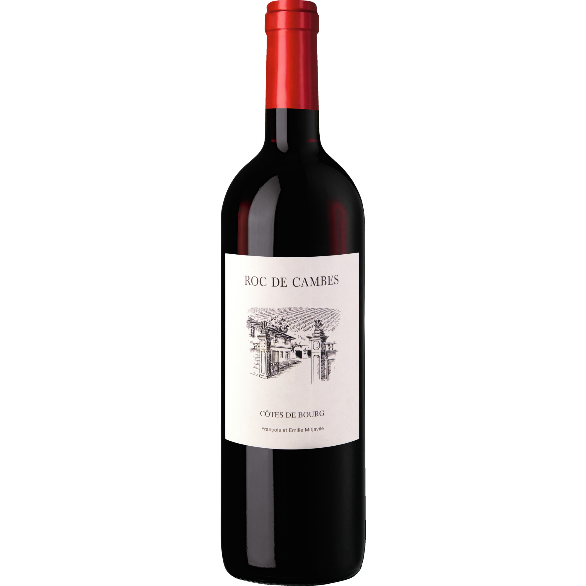 Roc des Cambes, Côtes de Bourg AOP, Bordeaux, 2022, Rotwein