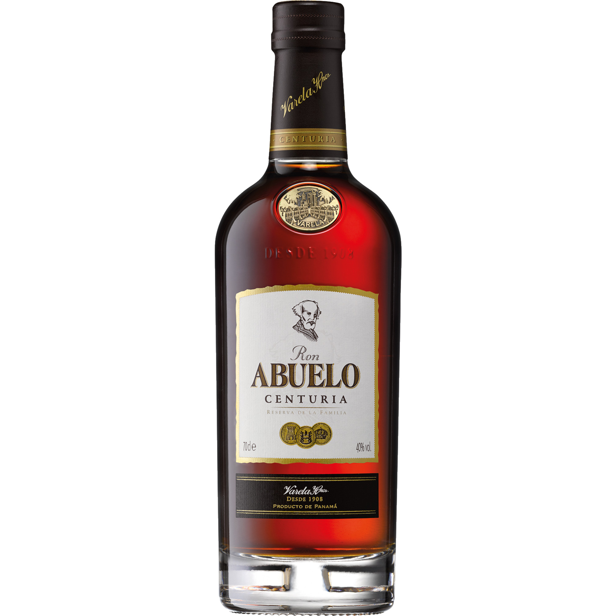 Ron Abuelo Centuria, Panama, 0,7l, 40 % Vol., Spirituosen