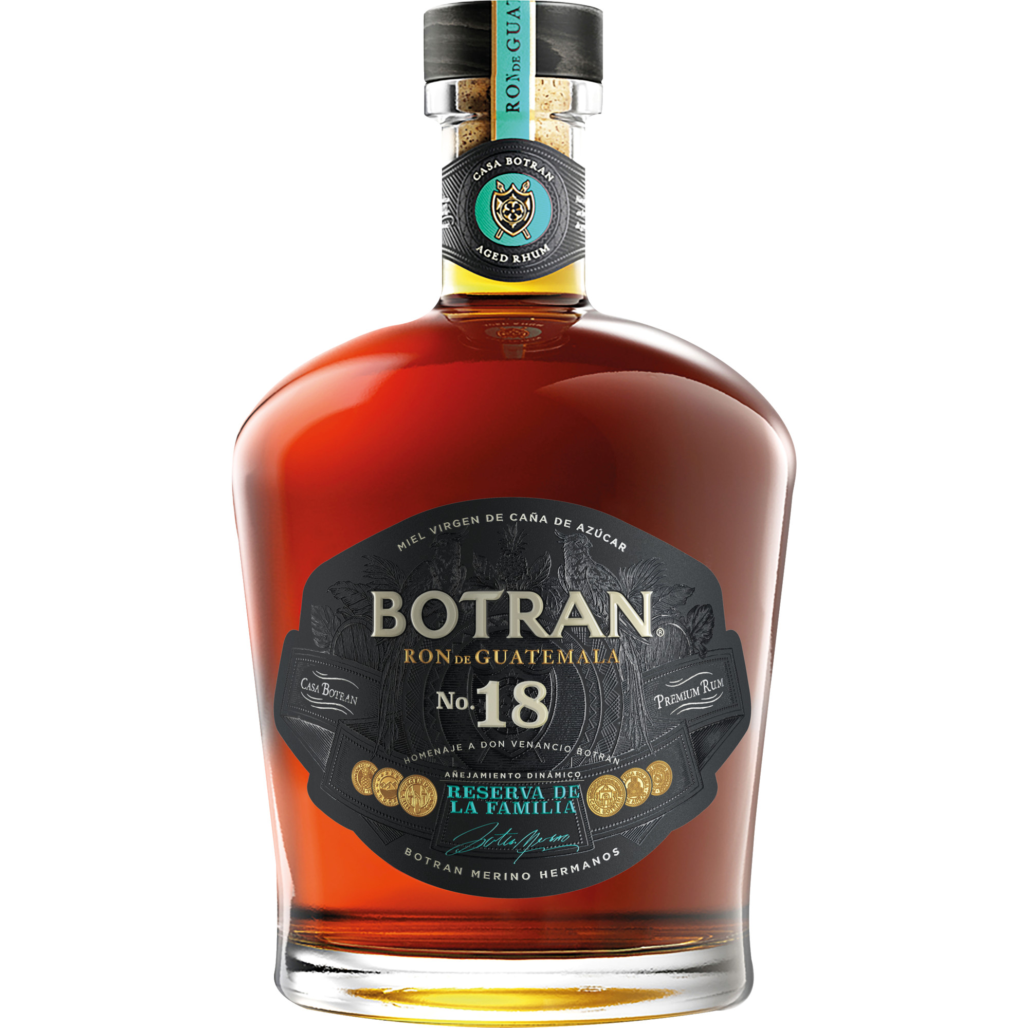 Ron Botran Anejo 18 Solera Barrique, 0,7L, 40% Vol., Spirituosen