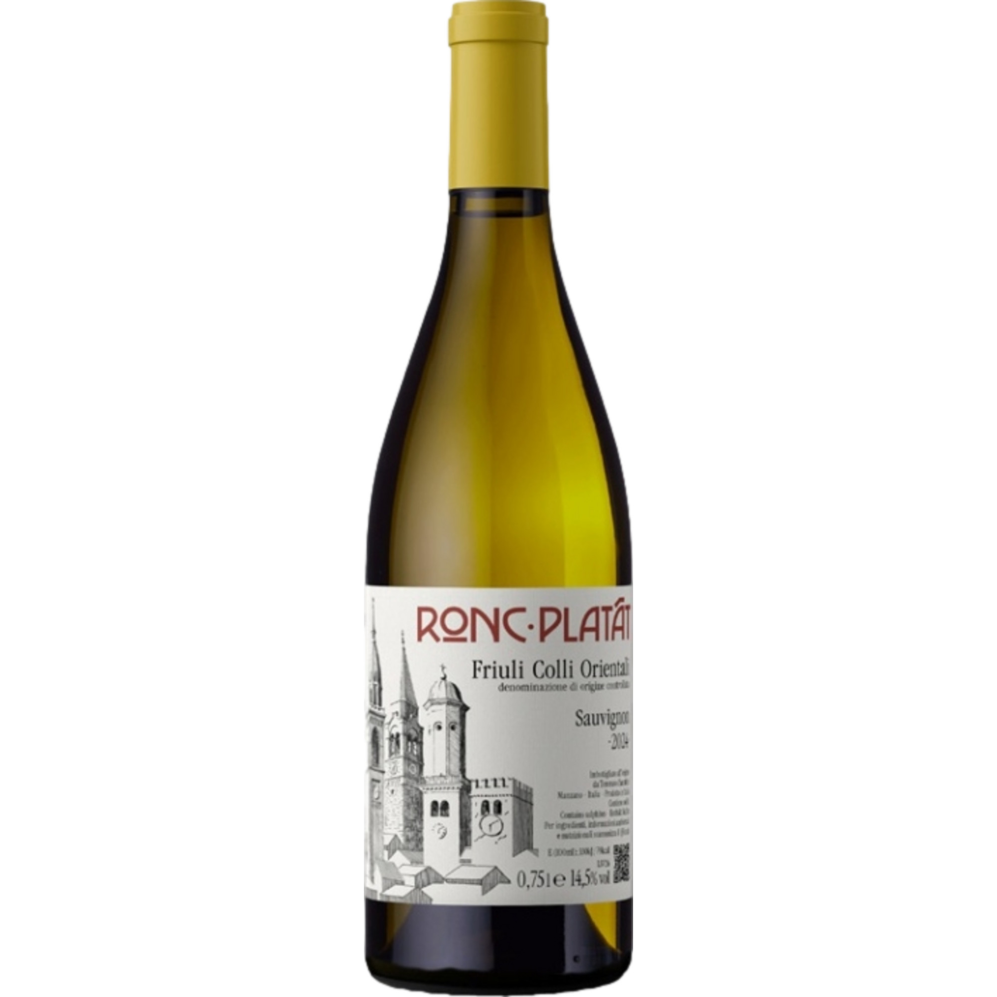 Ronc Platát Sauvignon Blanc, Friuli Colli Orientali DOC, Friaul, 2024, Weißwein