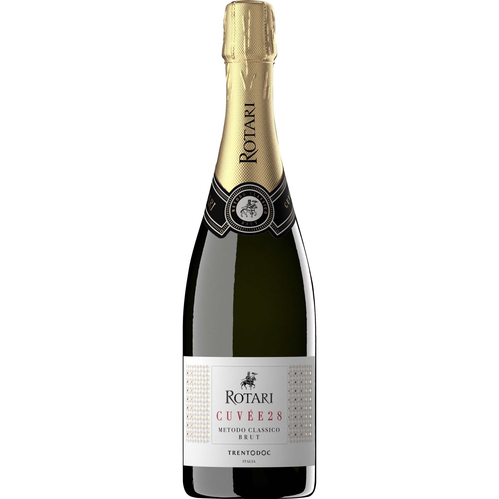 Rotari Cuvée 28 Trentodoc, Metodo Classico, Brut, Trentino, Schaumwein