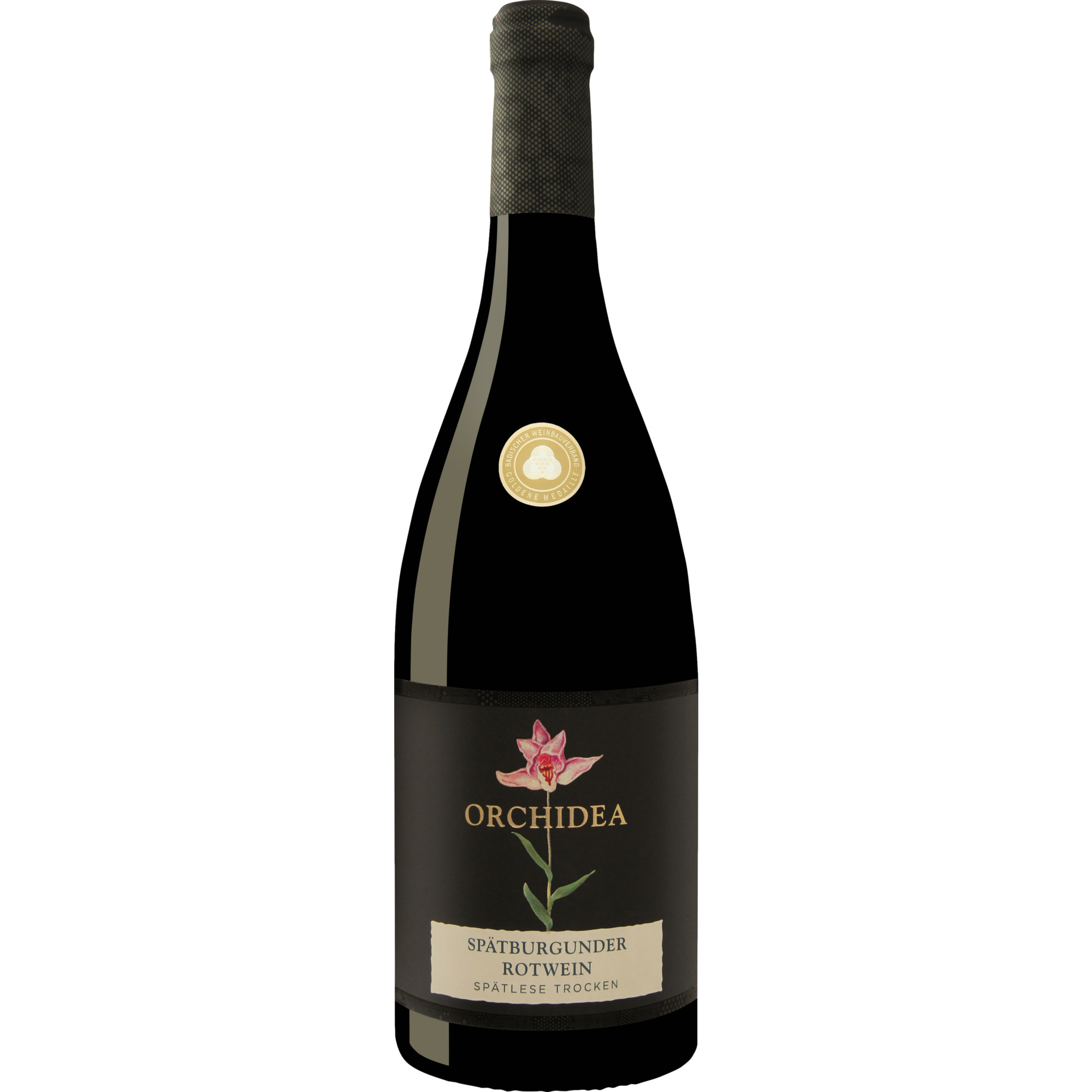 Rote Halde Spätburgunder Rotwein Edition Orchidea, Trocken, Spätlese, Baden, Baden, 2022, Rotwein