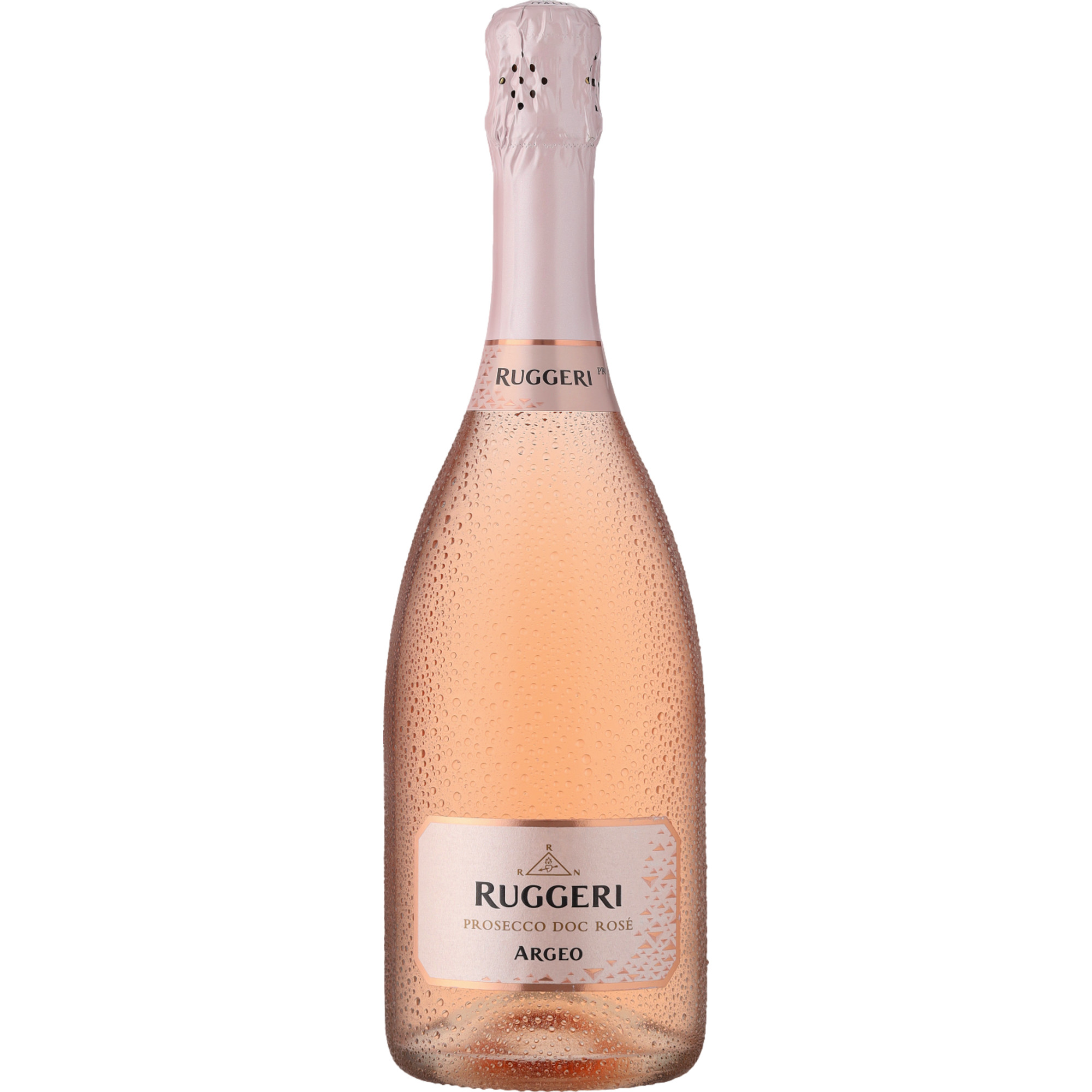 Ruggeri Argeo Milesimato Rosé, Brut, Prosecco DOC, Venetien, 2025, Perlwein / Secco