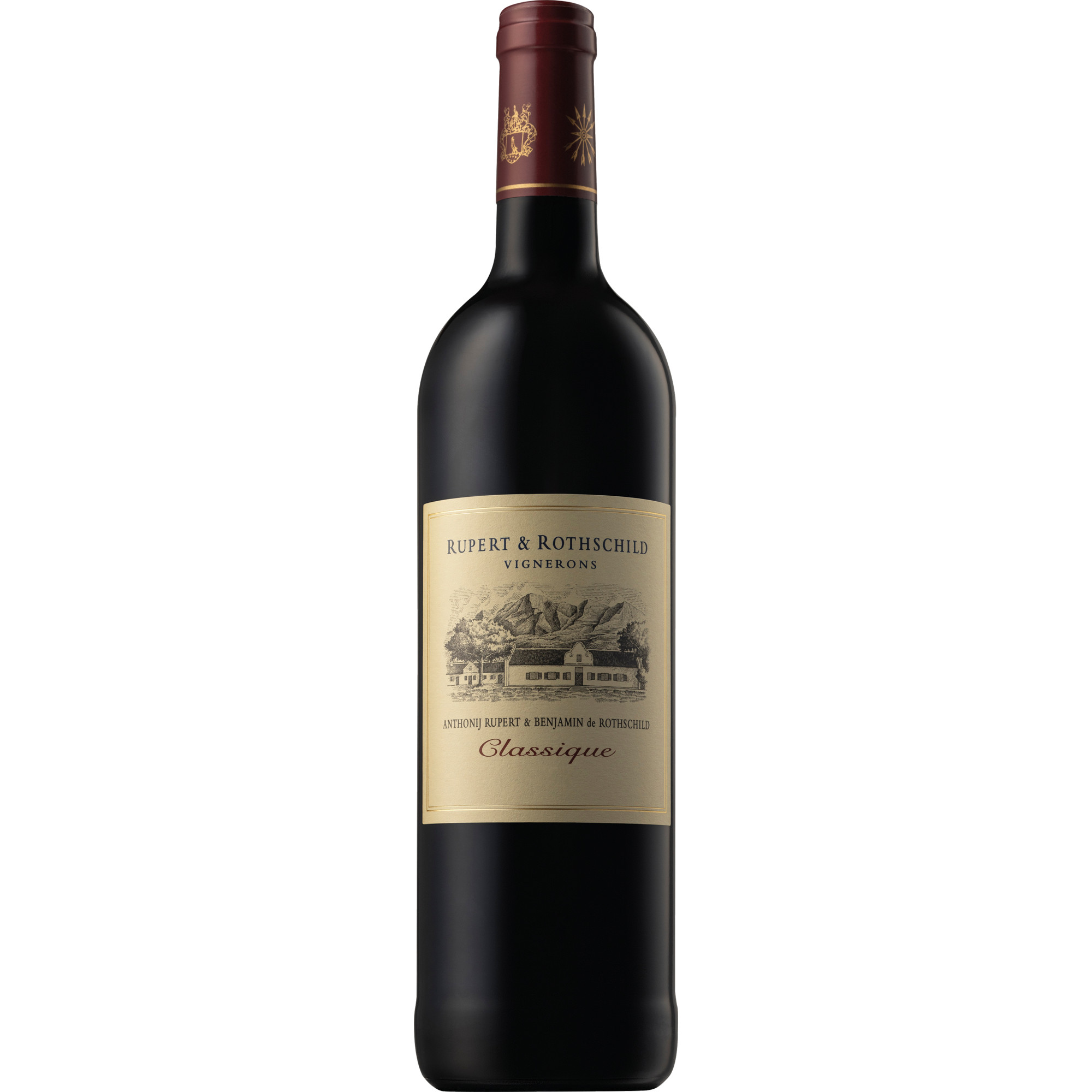 Rupert & Rothschild Classique, Cabernet Sauvignon Merlot, WO Western Cape, Western Cape, 2022, Rotwein