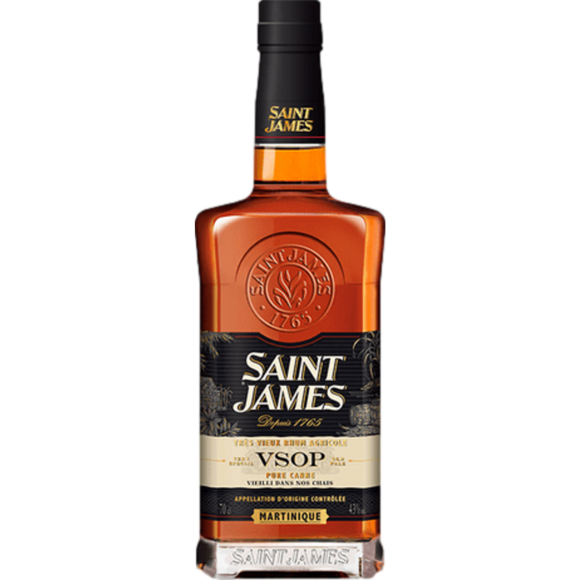 Saint James VSOP Rum, 43% Vol, 0,7L, Spirituosen