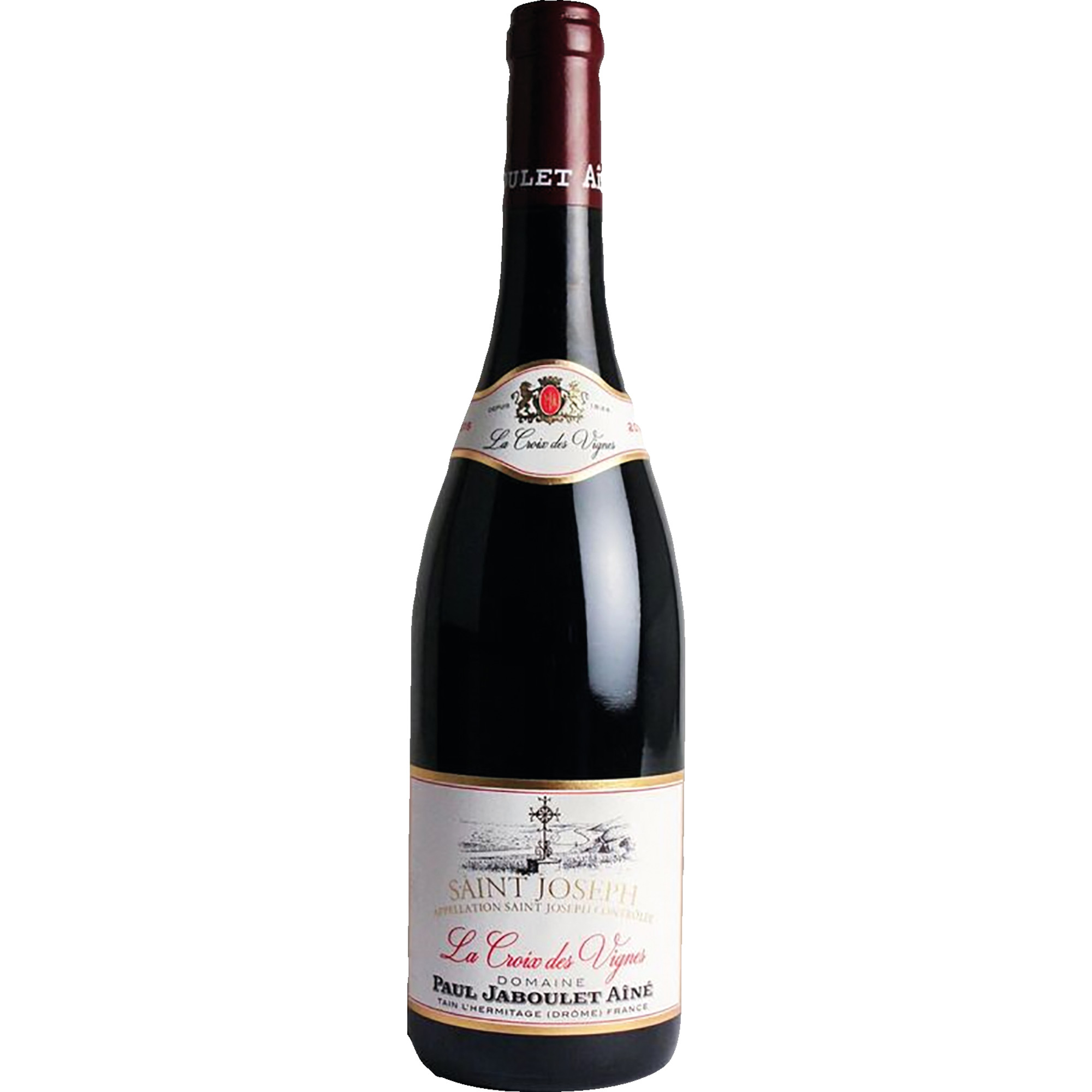 Saint Joseph La Croix de Vignes Rouge, Rhône, Rhône, 2017, Rotwein