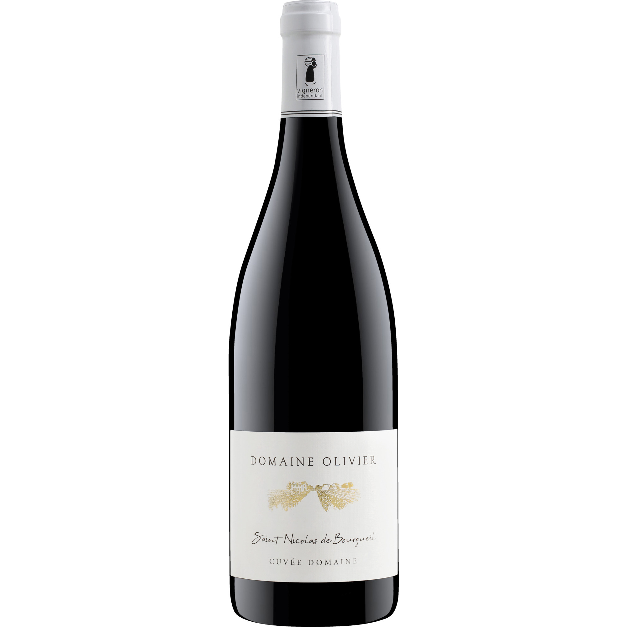 Saint Nicolas de Bourgueil Cuvée Domaine, Saint Nicolas de Bourgueil AOP, Loire, 2023, Rotwein