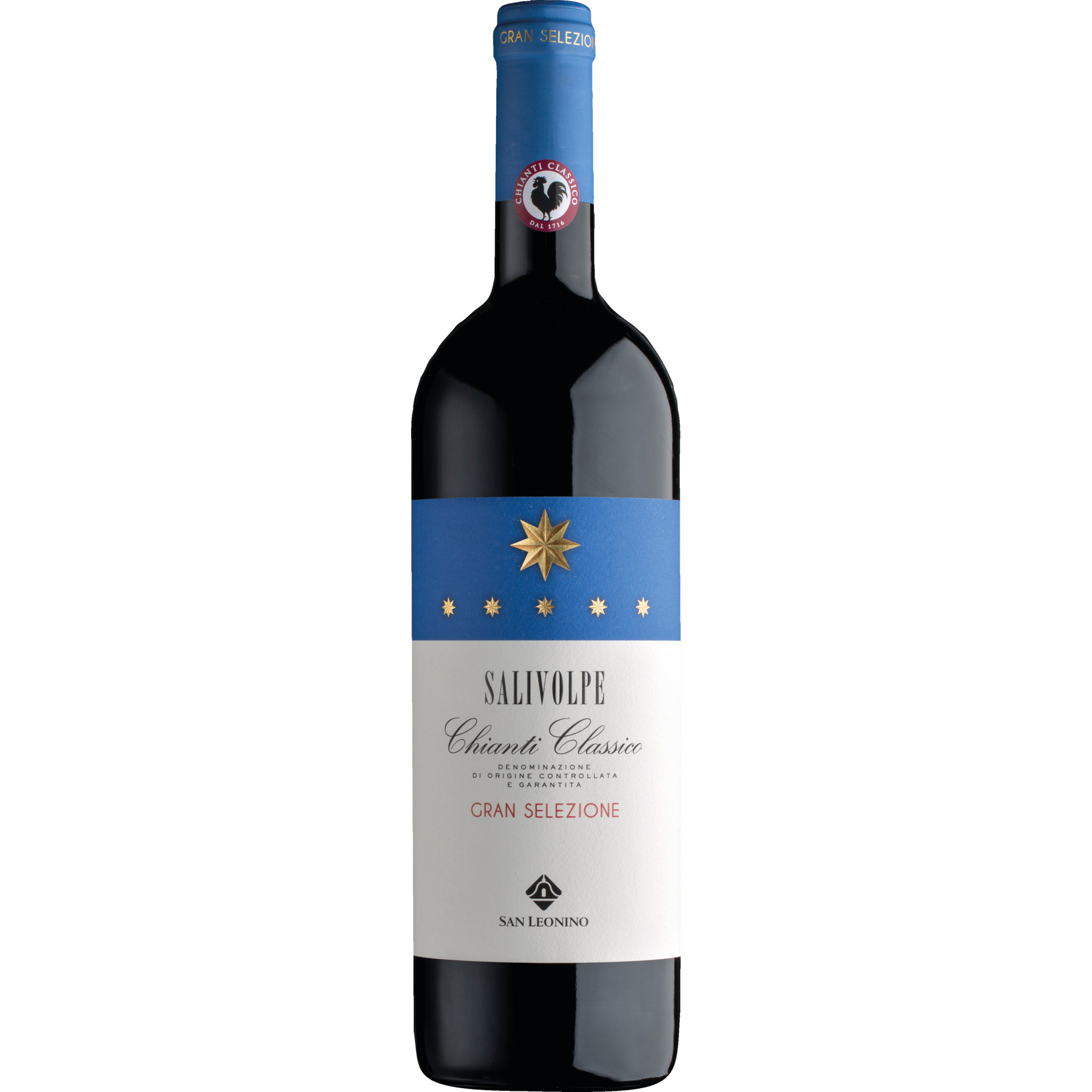 San Leonino Salivolpe Chianti Gran Selezione, Chianti Classico DOCG Gran Selezione, Toskana, 2018, Rotwein