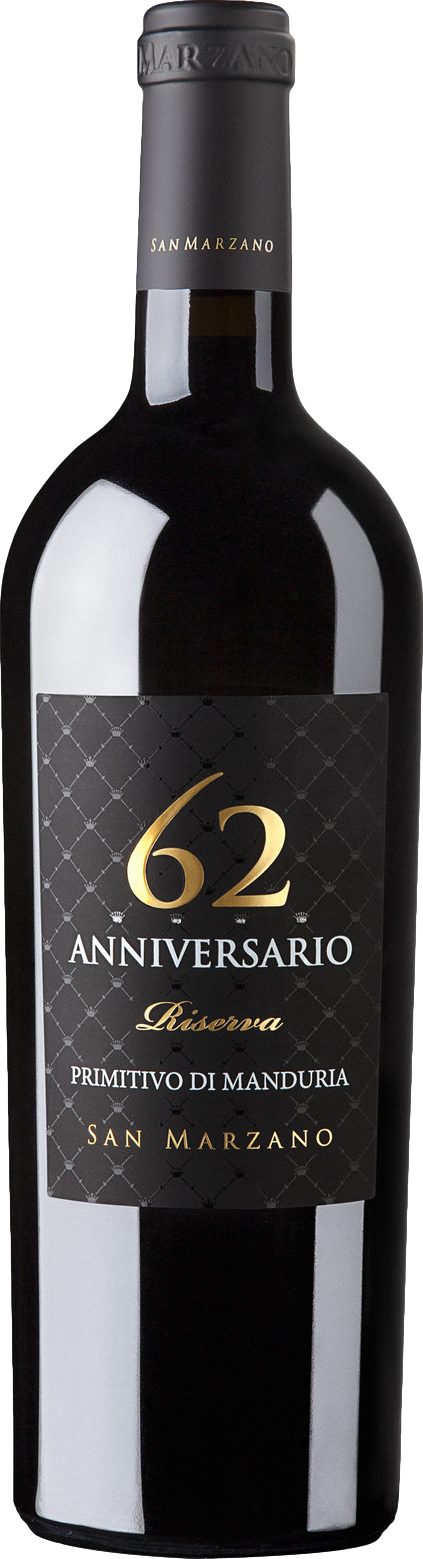 San Marzano 62 Anniversario Primitivo di Manduria Riserva 2019